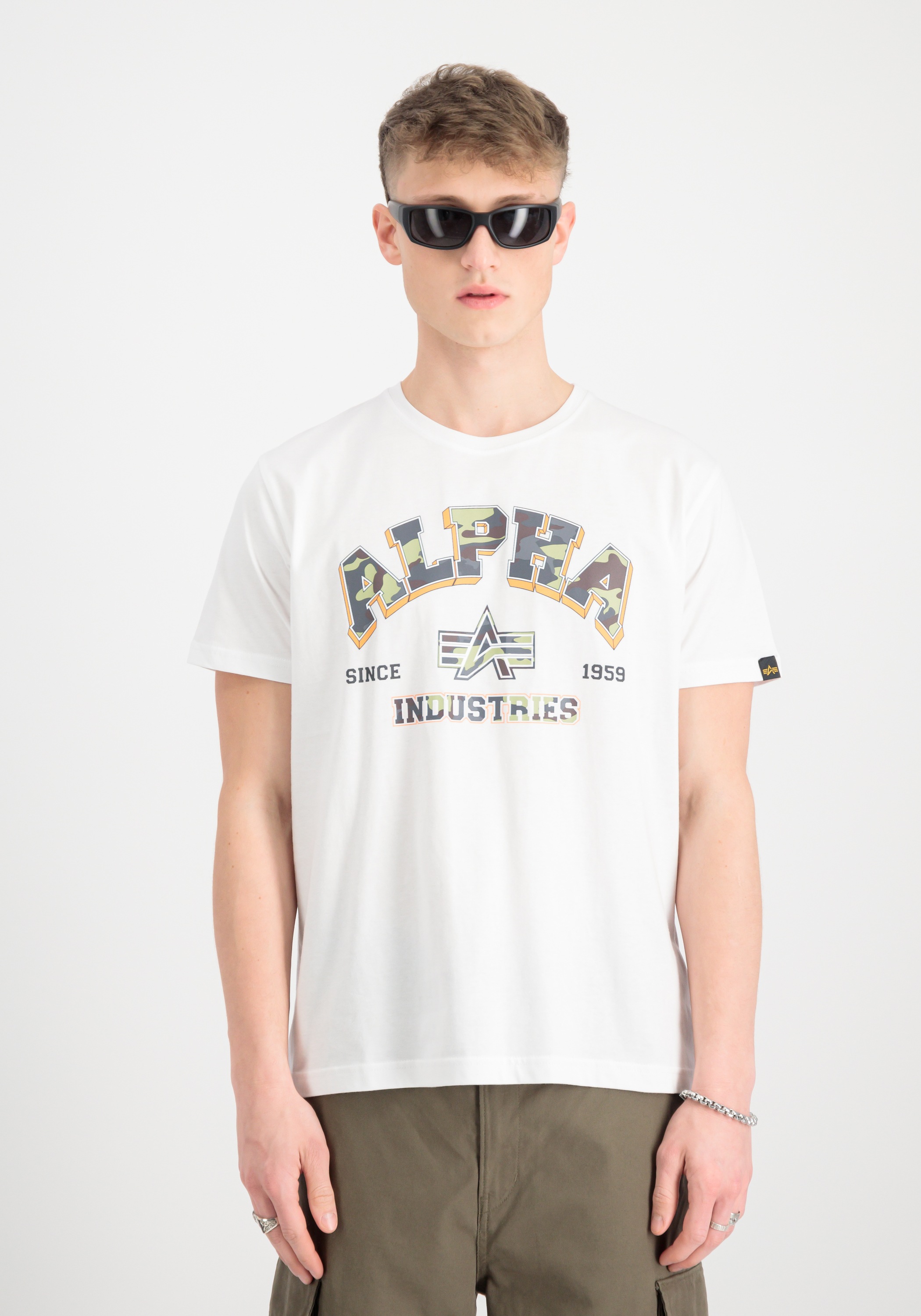 Alpha Industries T-Shirt »College Camo T-Shirt T-Shirt«