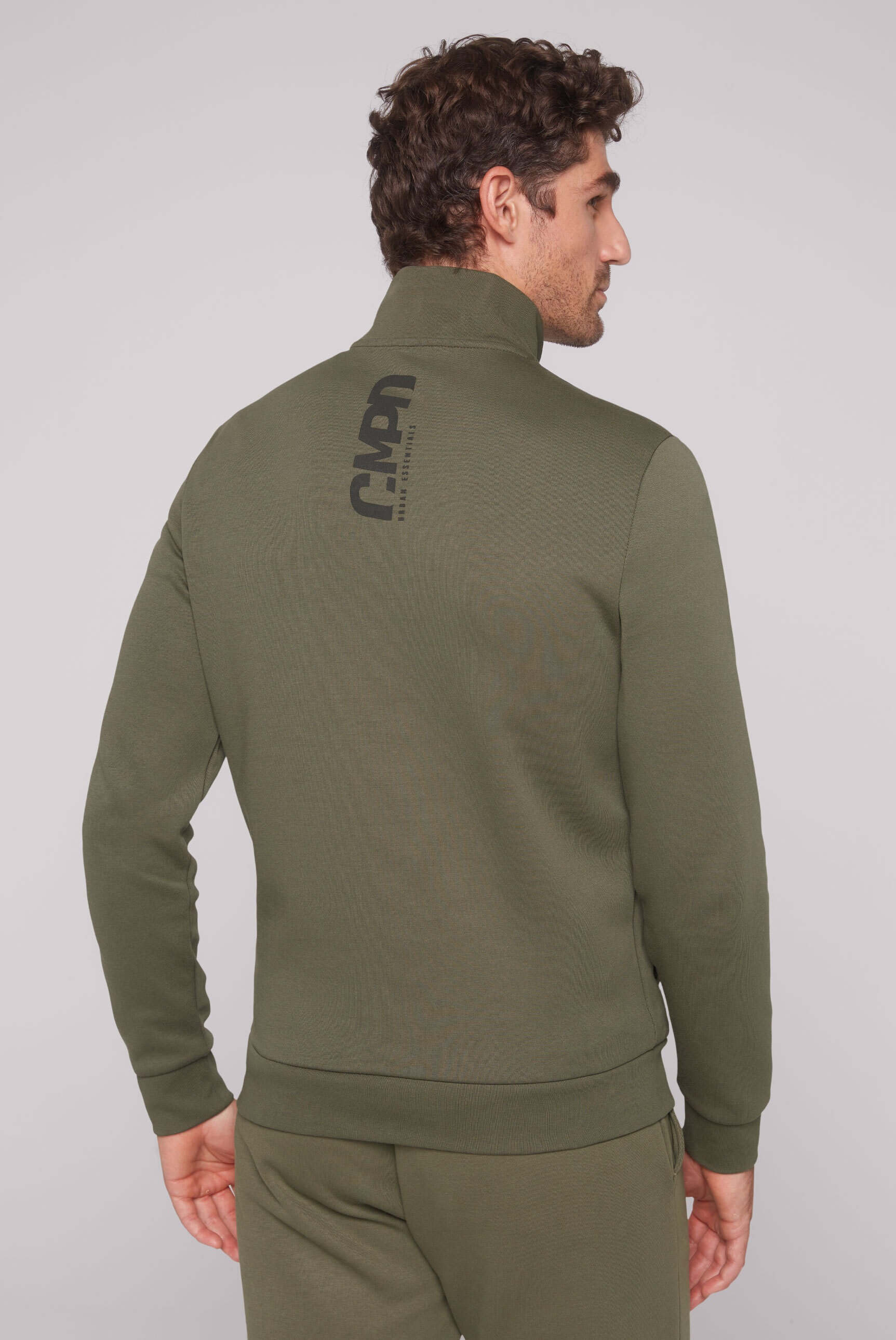 CMPD Sweatjacke, mit Reißverschlusstaschen