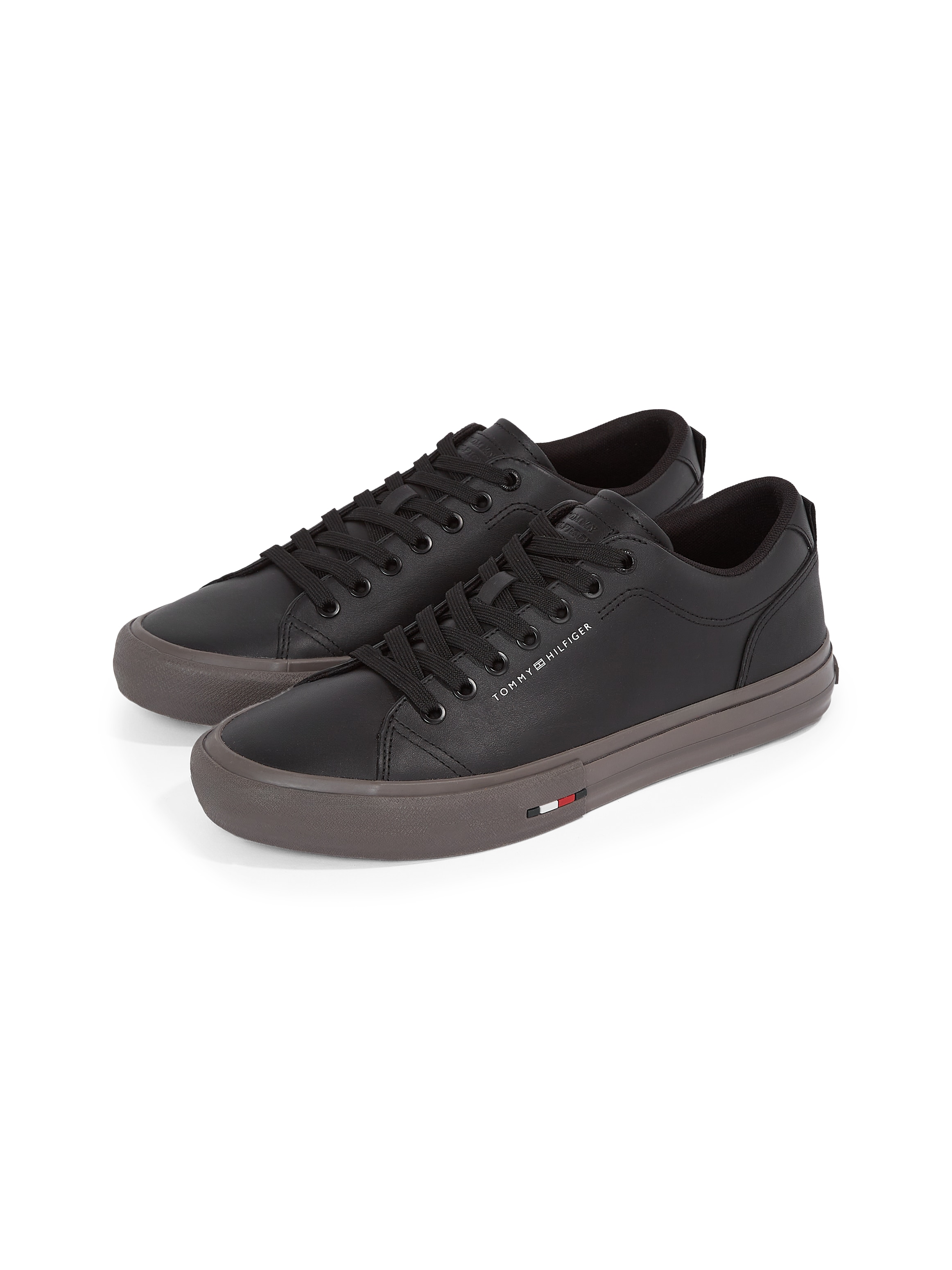 Tommy Hilfiger Sneaker "TH HI VULC STREET LTH PATCH", Freizeitschuh, Halbsc günstig online kaufen