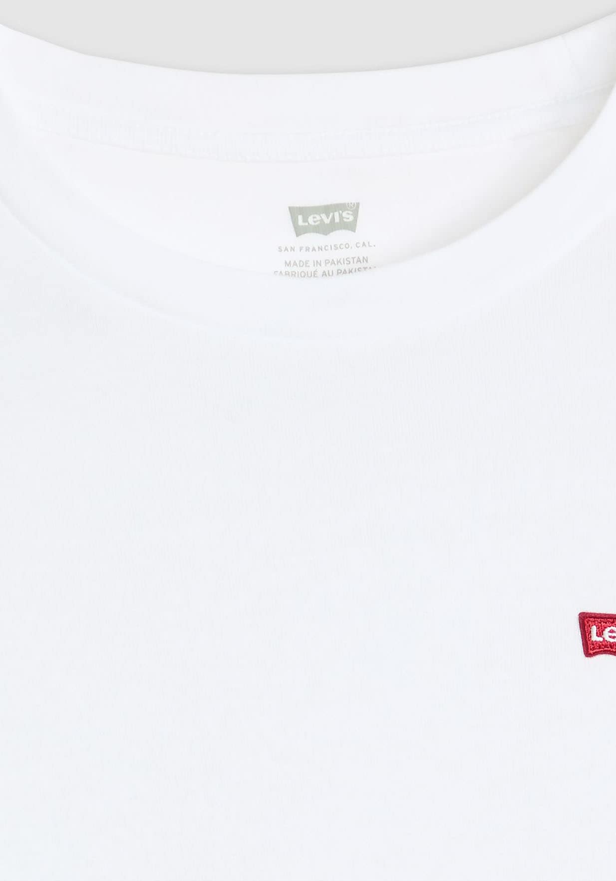 Levi's® T-Shirt »Mini-Logo«, (Packung, 2 tlg.), mit kleiner Markenlogo-Stickerei auf der Brust