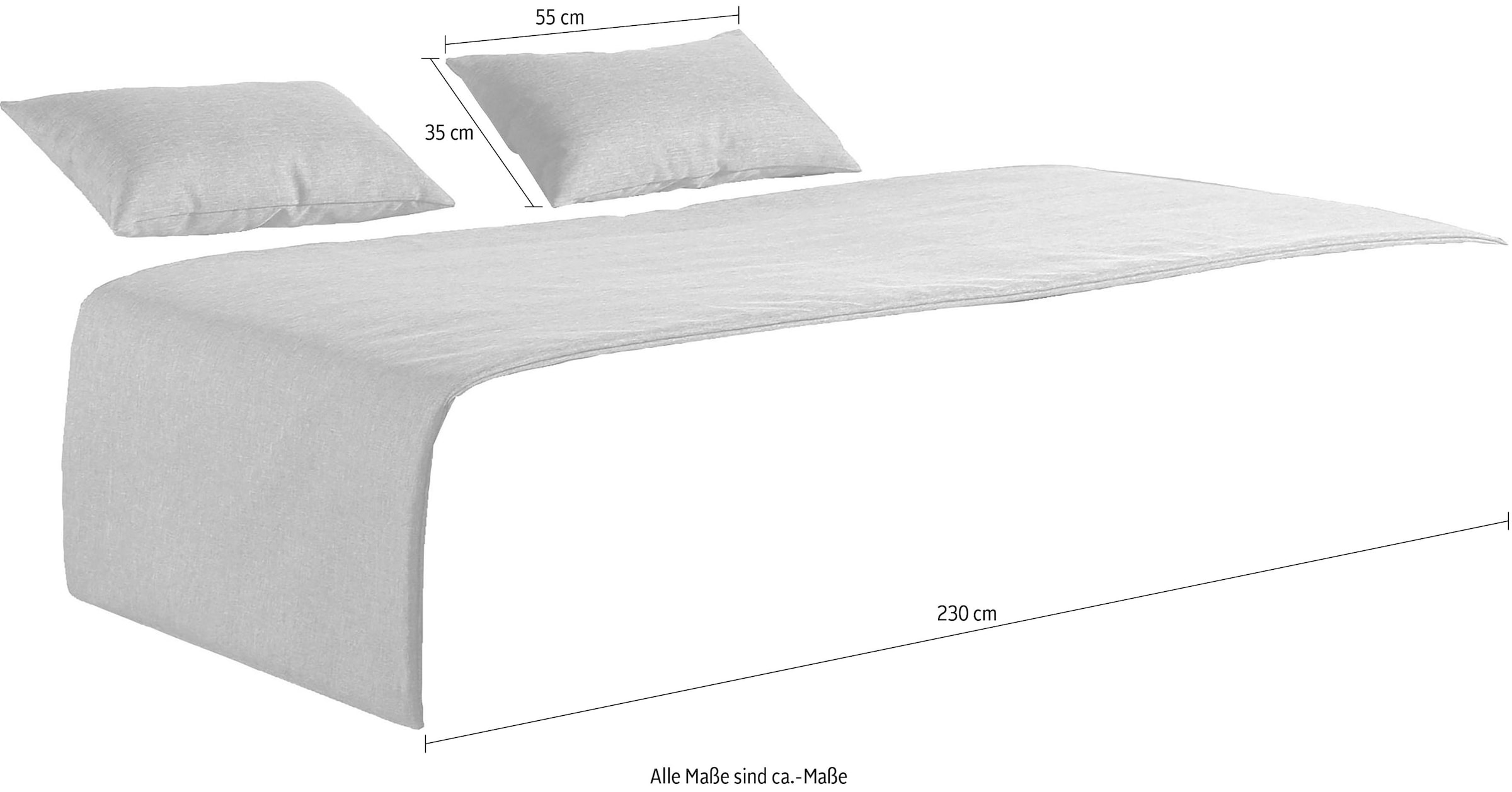 Home affaire Dekokissen »Tommy«, »Tommy« kaufen Kissen-Plaidset (3 | St.), für Boxspringbett BAUR