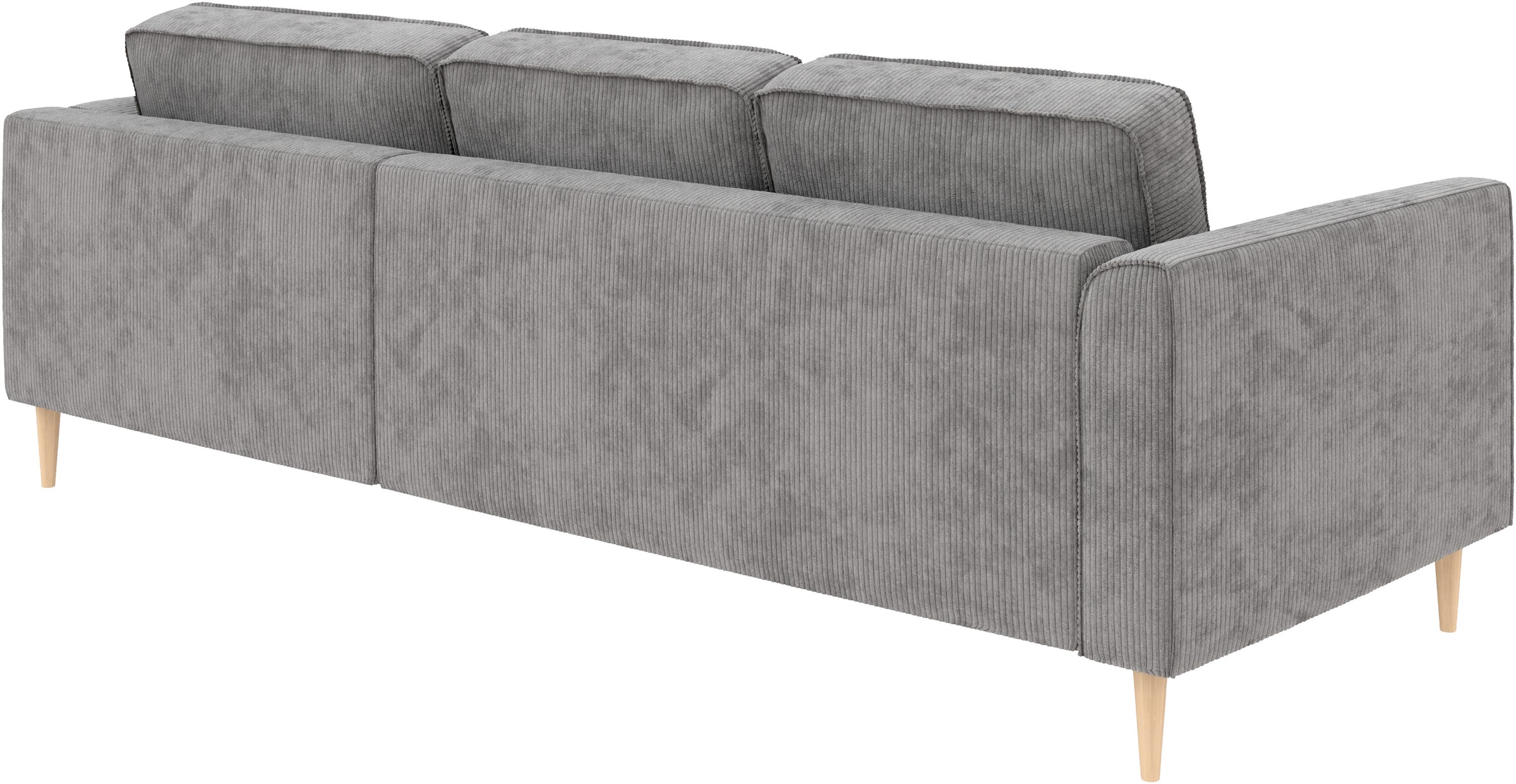 Home affaire Ecksofa »Booster Couch wahlweise mit Schlaffunktion und Bettkasten-auch in Cord«, Recamiere beidseitig montierbar, Sofa in L-Form, 232 cm