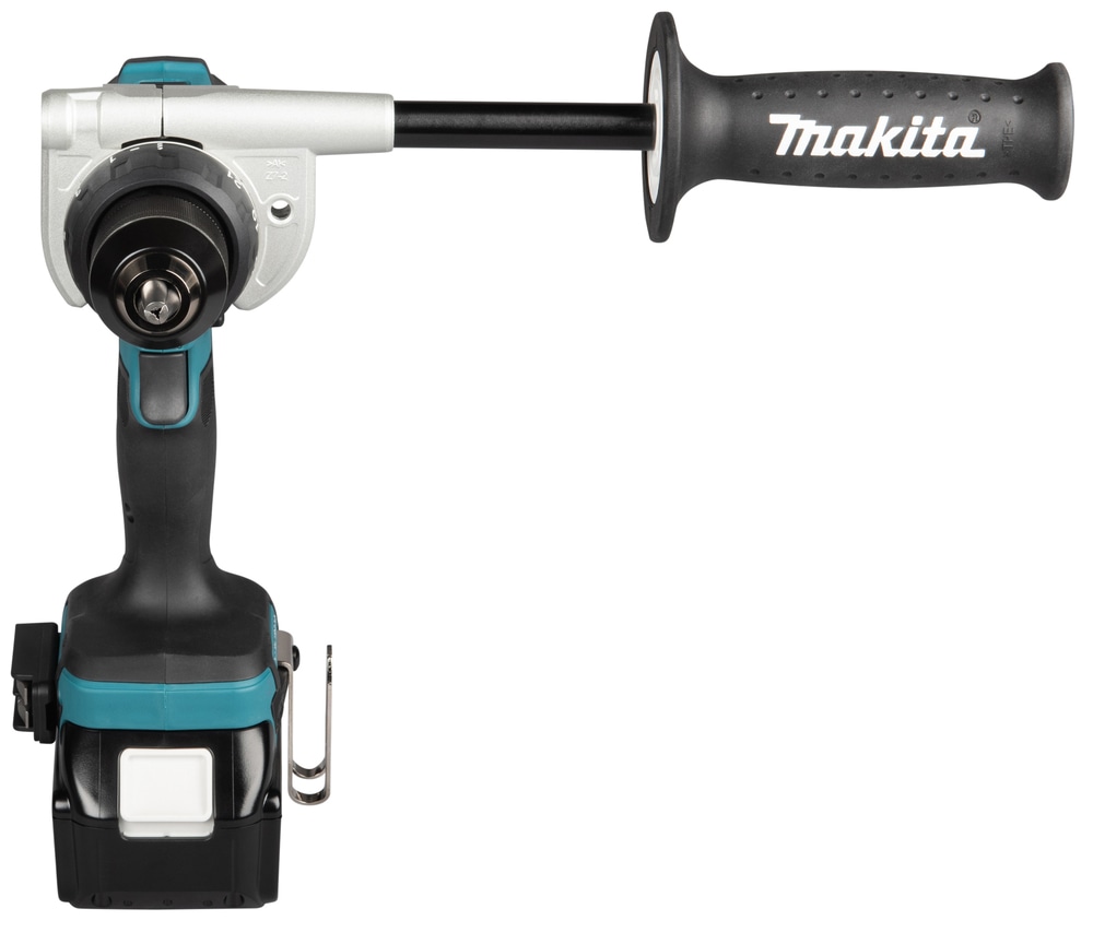 Makita Akku-Bohrschrauber »»DDF492RG3J« 18V, max. 141 Nm, Inkl. 3x 6Ah Akku und Ladegerät« extrastark, bürstenlos, für intensive Bohrungen und Verschraubungen