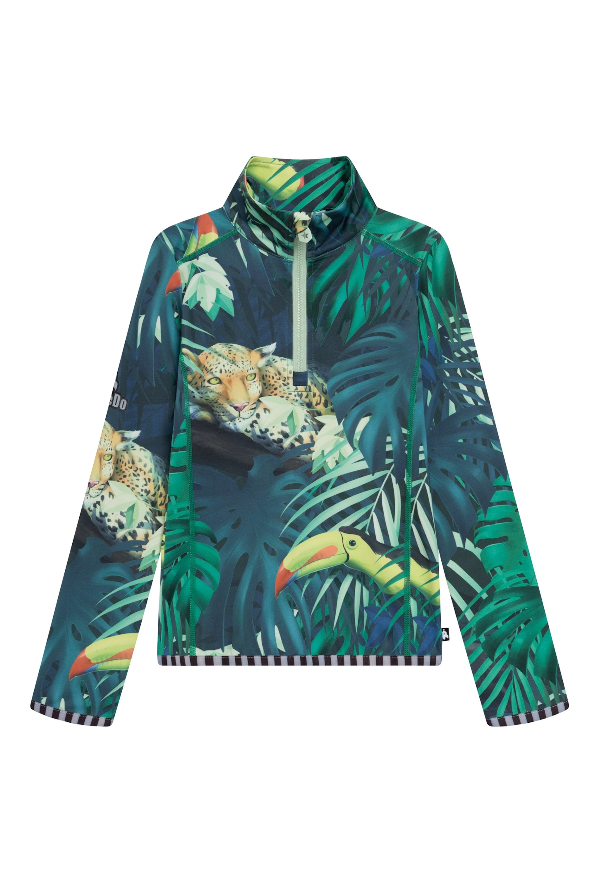 WeeDo Langarmshirt »JUNGLE«, Feuchtigkeitsregulierendes Funktionsshirt für Kinder