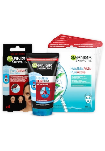 GARNIER Pflege-Set »SkinActive Mitesser SOS Se...