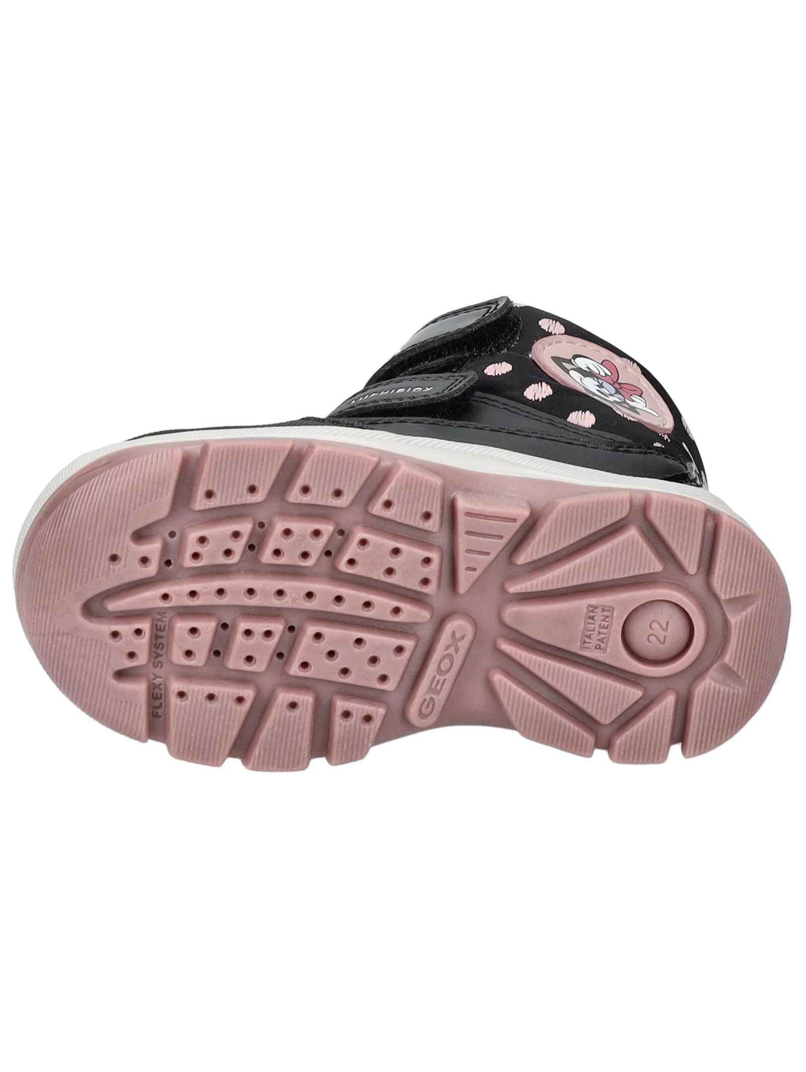 Geox Stiefelette »Geox Stiefelette Lederimitat/Textil«