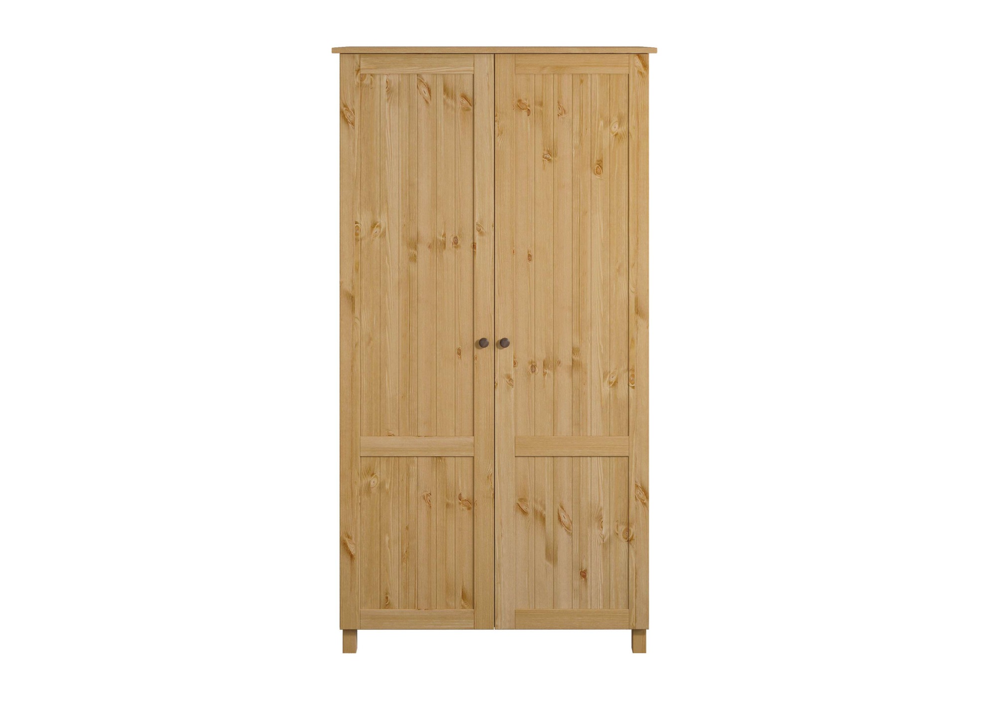 Home affaire Kleiderschrank »Juventus, Drehtürenschrank, Schrank«, mit 2 Türen, 97 cm breit, aus massiver Kiefer, FSC®-zertifiziert