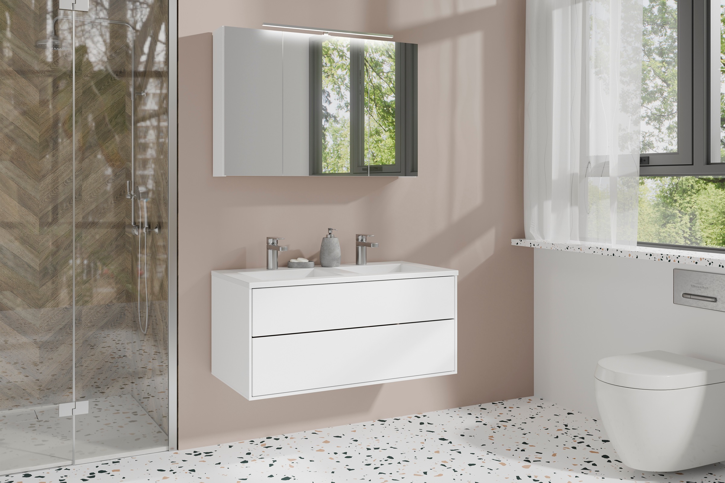 byLIVING Spiegelschrank "Serie Spree, in vielen Breiten erhältlich" Soft-Cl günstig online kaufen