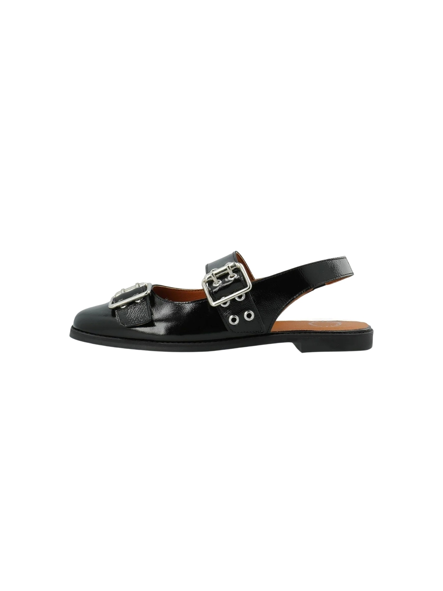 CA'SHOTT Damen Ballerina "Ca'Shott Ballet flats CASDIANA", Gr. 39schwarz, Obermaterial: 100% Leder, Schuhe