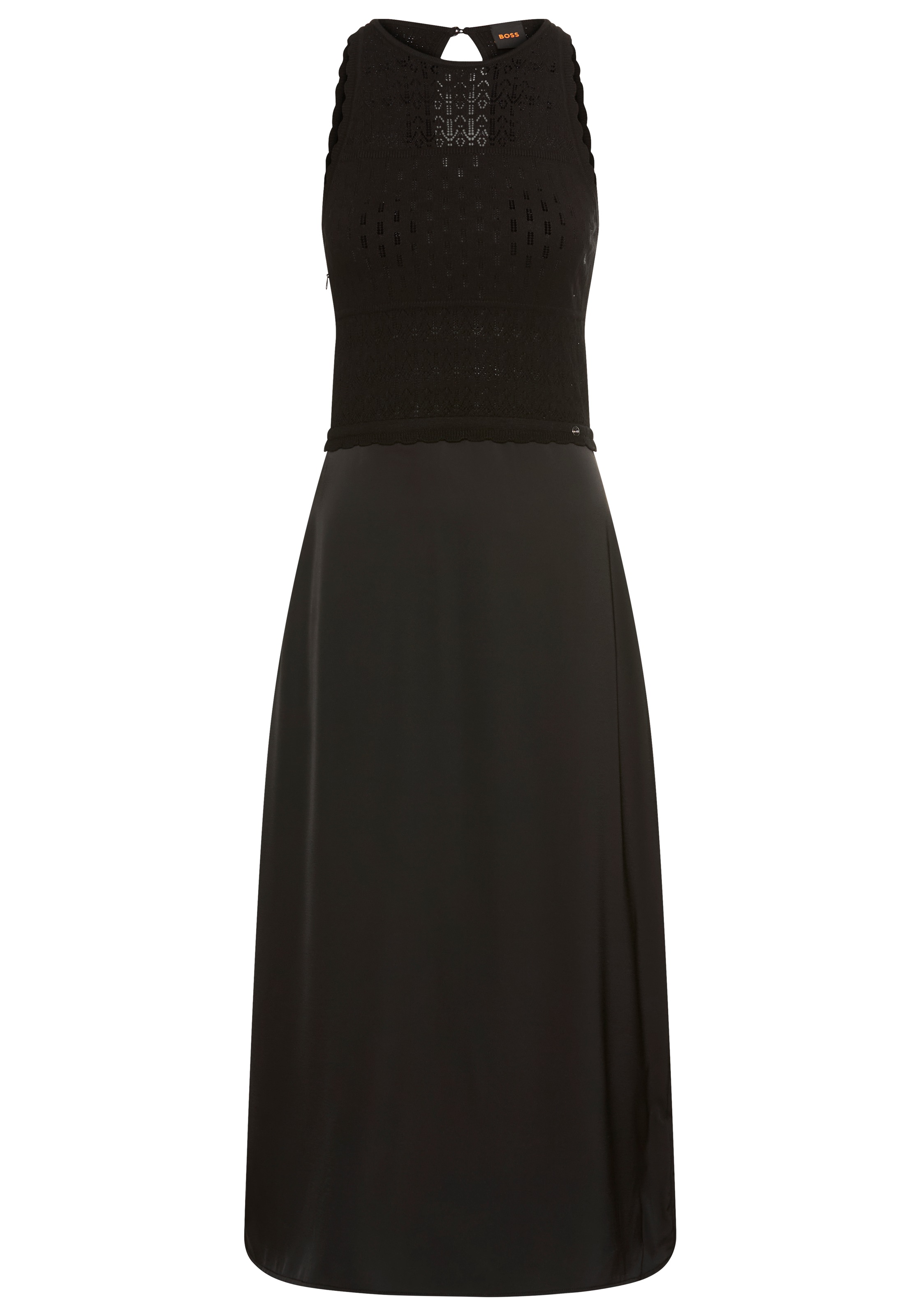 BOSS ORANGE Strickkleid "Fawrence Premium Damenmode", Midi-Länge, im Materi günstig online kaufen