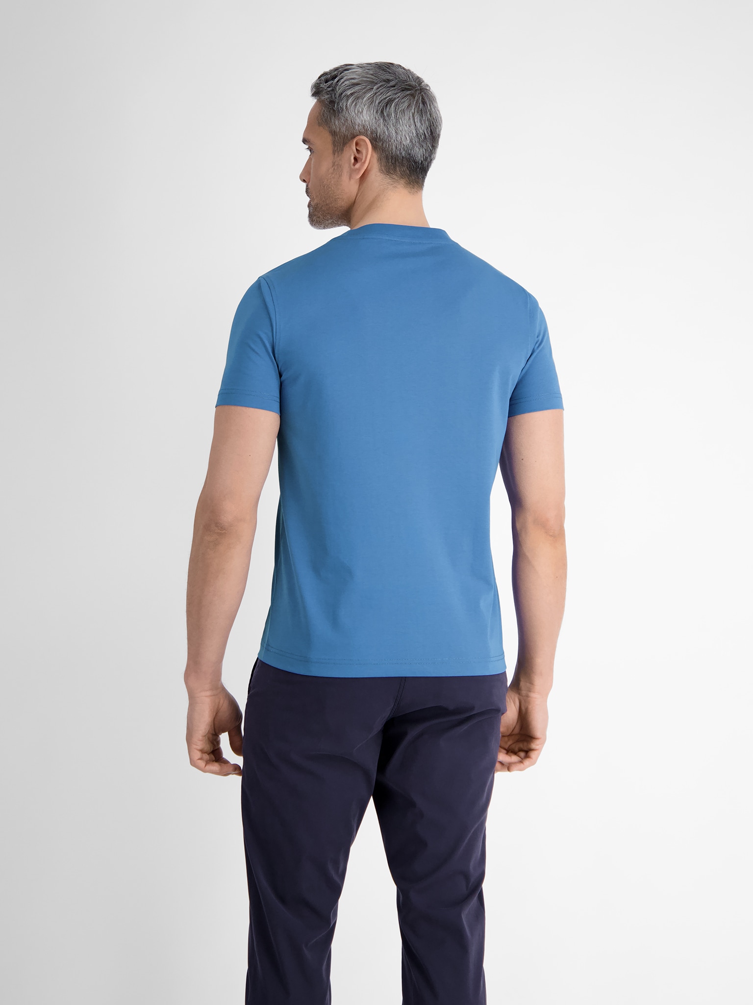 LERROS T-Shirt, mit Logo Stickerei