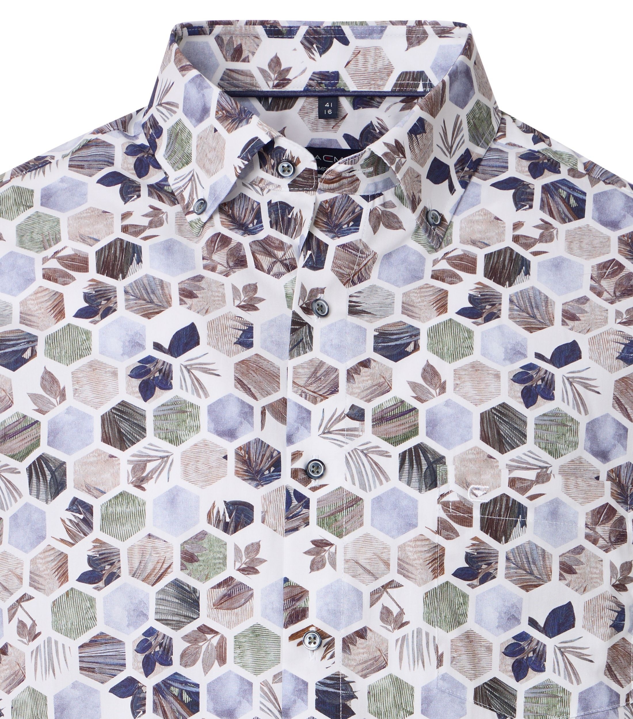 CASAMODA Businesshemd »CASAMODA Businesshemd Kurzarm Print«