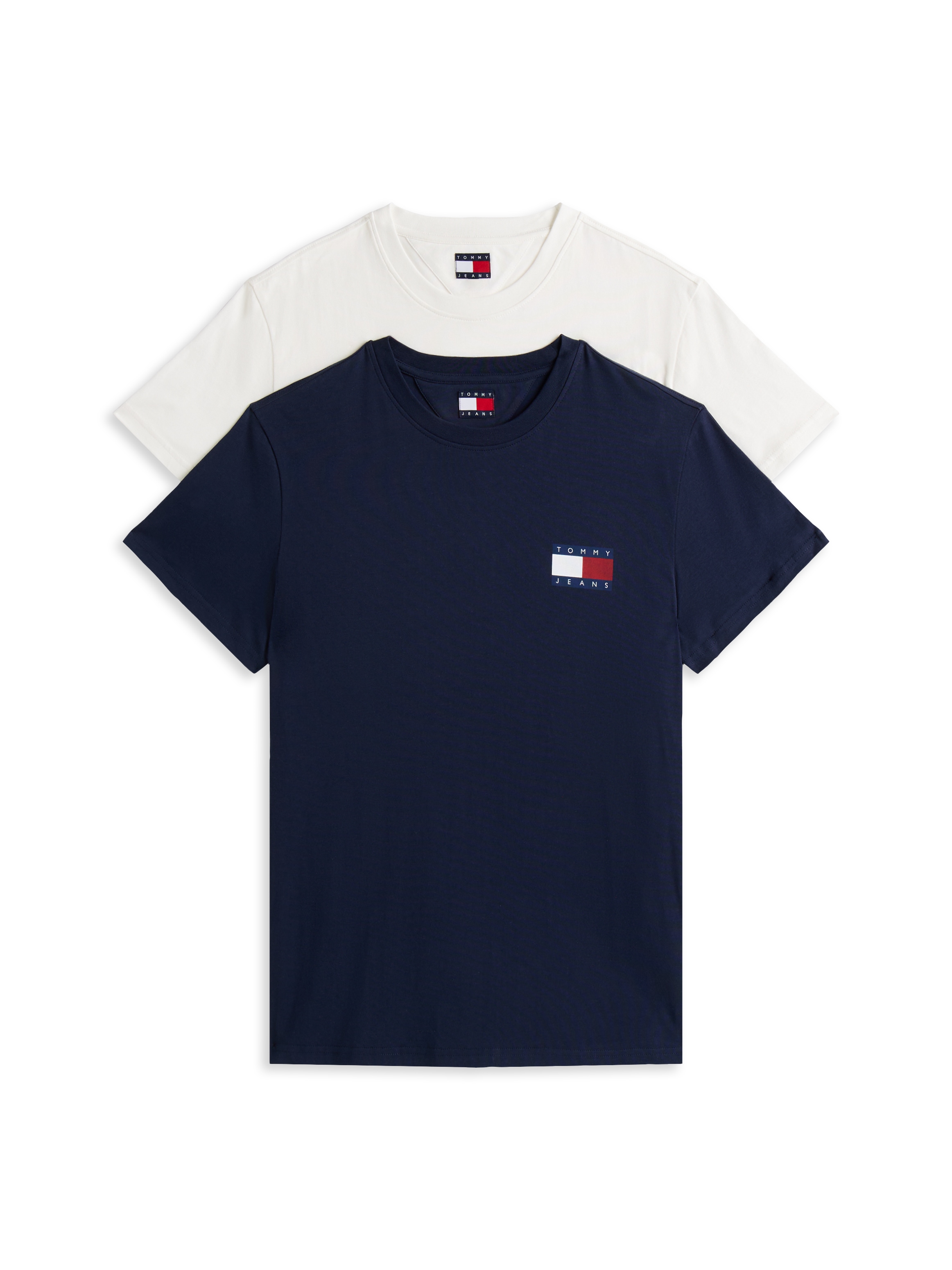 Tommy Jeans T-Shirt "TJM SLIM 2PACK ESS FLAG TEE" 2