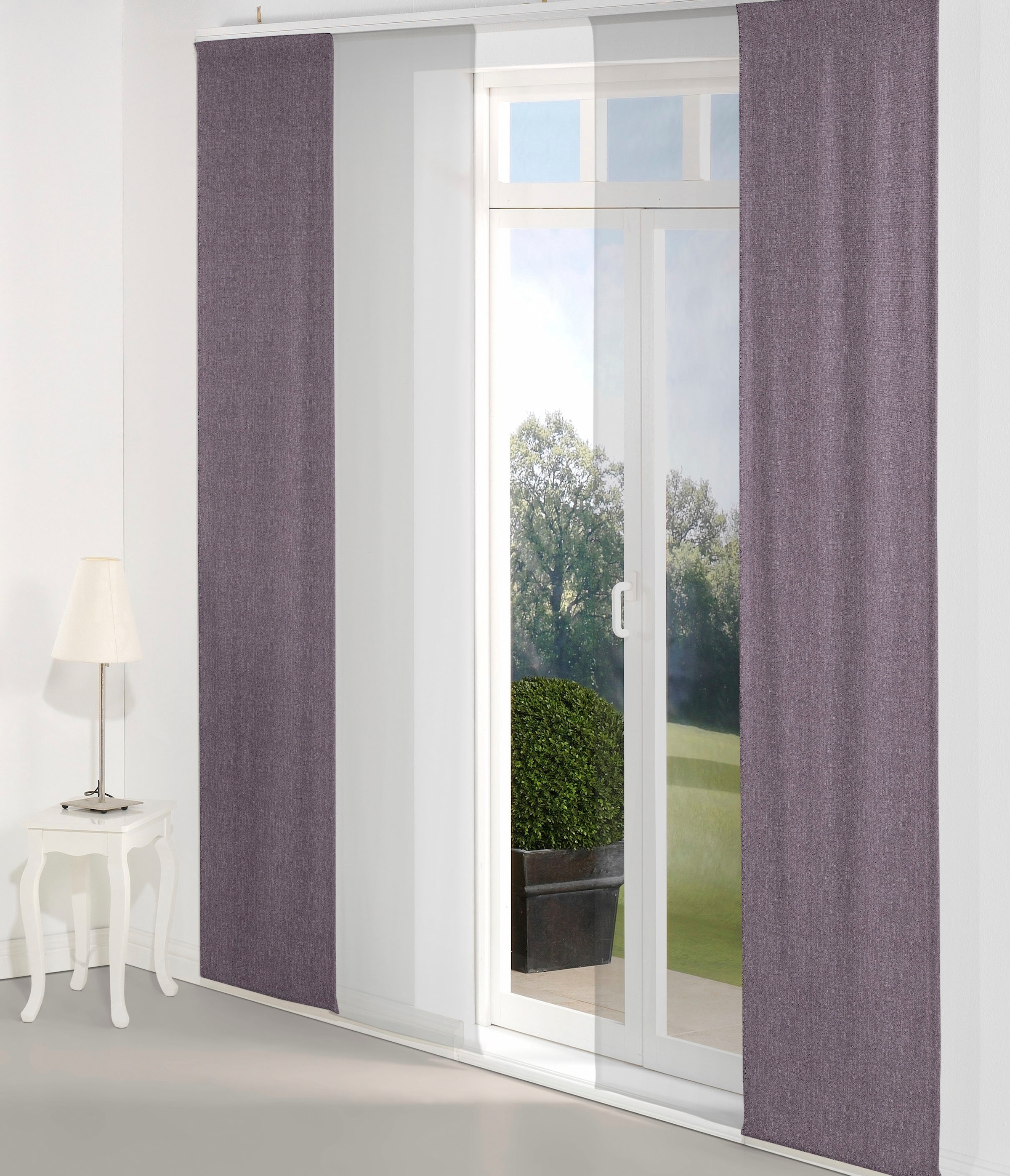 Wirth Schiebegardine "Torbole" Paneelwagen 1 Stk. tlg. günstig online kaufen