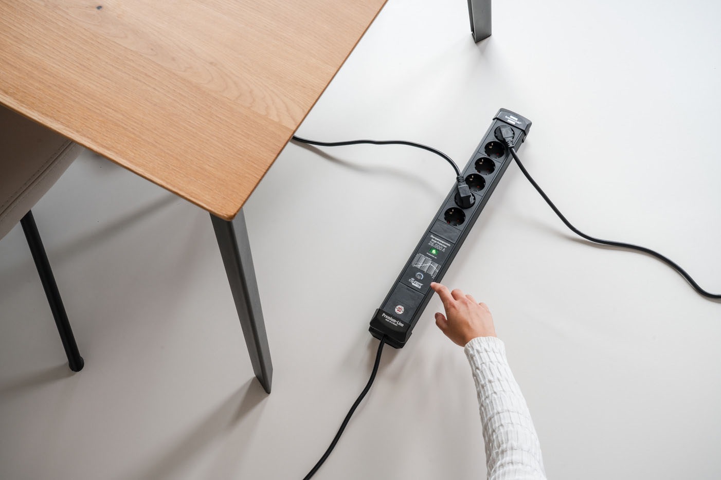 Brennenstuhl Steckdose »H05VV-F3G1,5, 1,8 m«