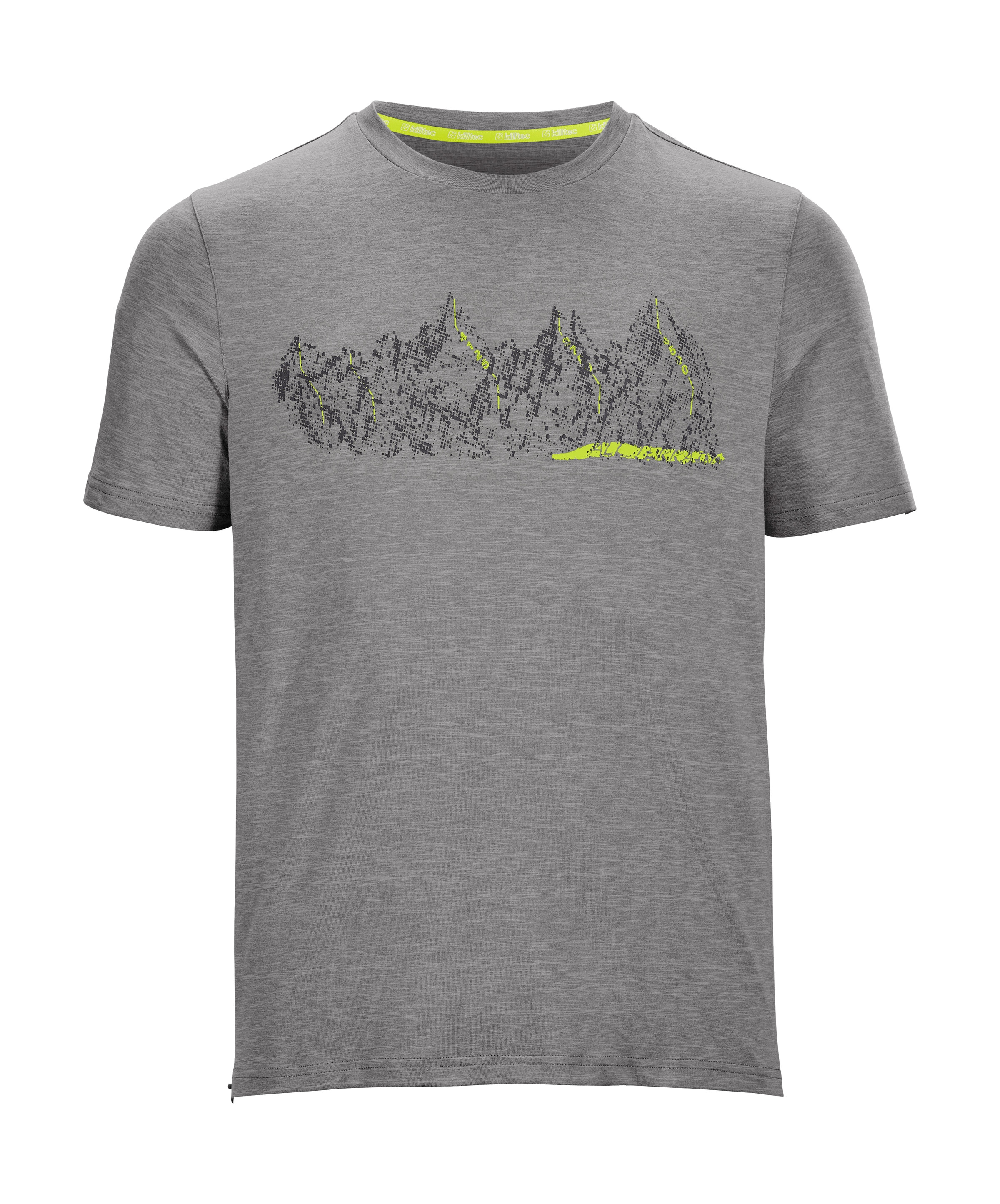 Killtec T-Shirt "MN TSHRT C" Schnelltrocknendes Herren T-Shirt mit Berg-Pri günstig online kaufen