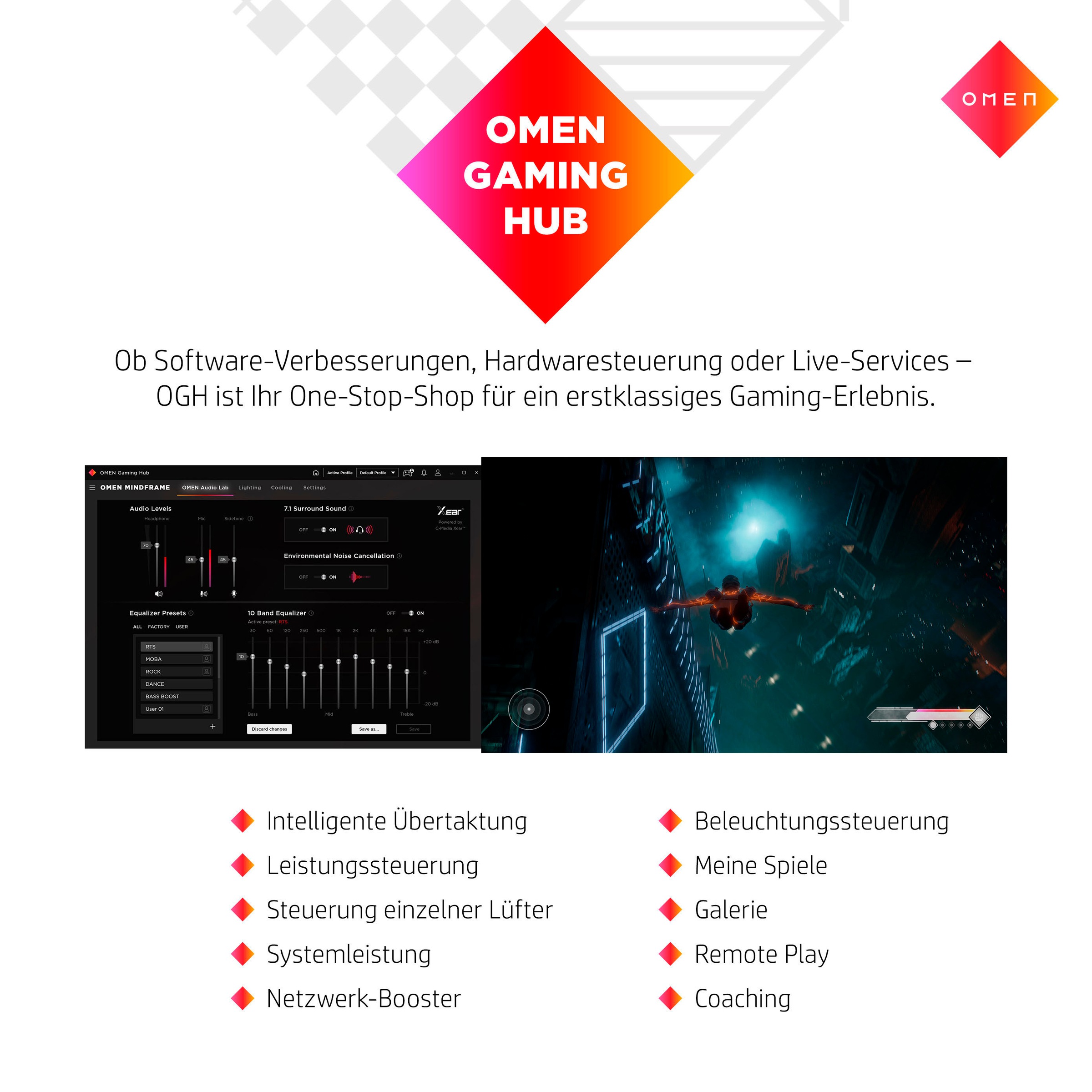 HP Gaming-PC »OMEN GT22-3097ng«