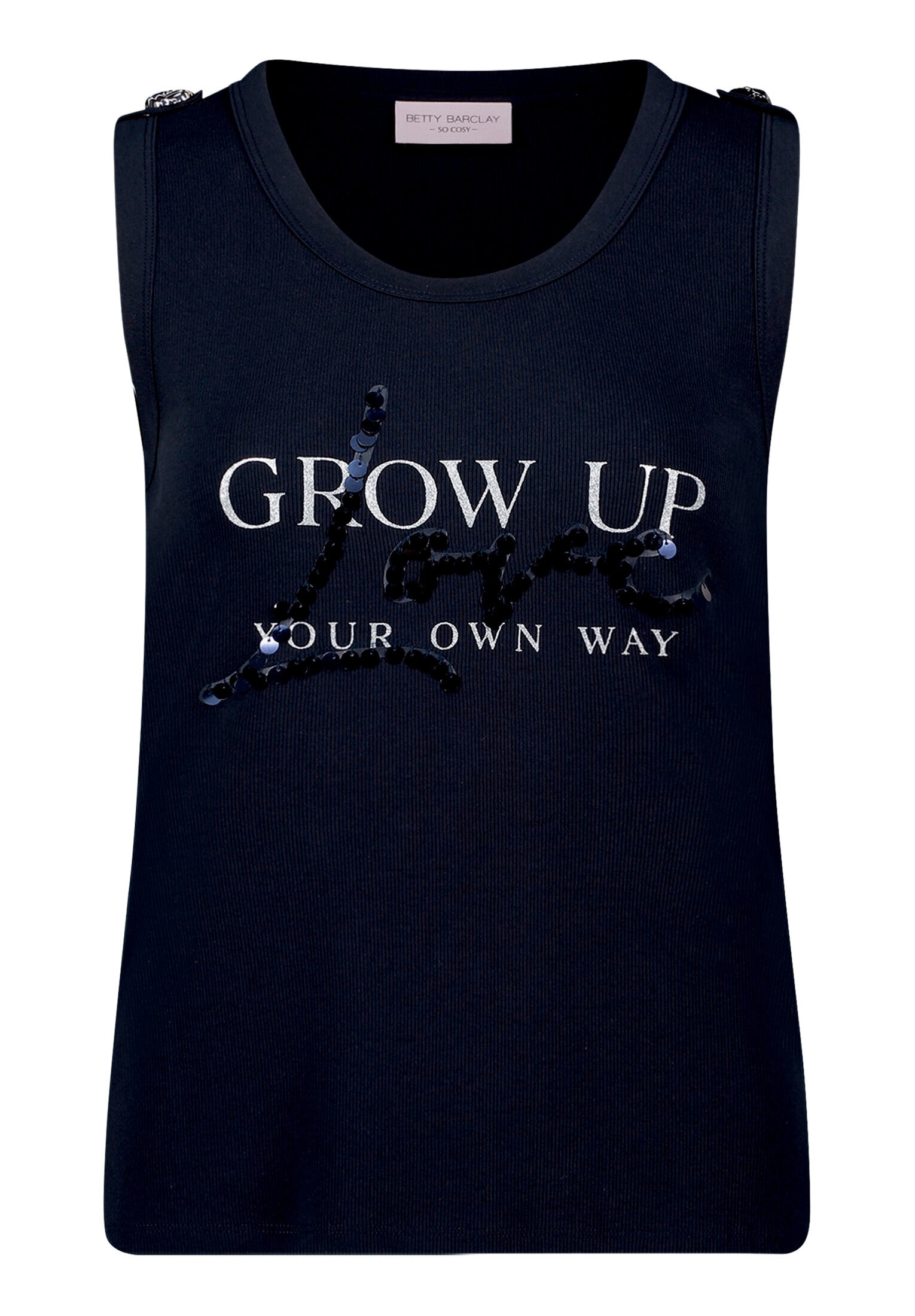Betty Barclay T-Shirt »Damen mit Rippenstruktur« 1 tlg.