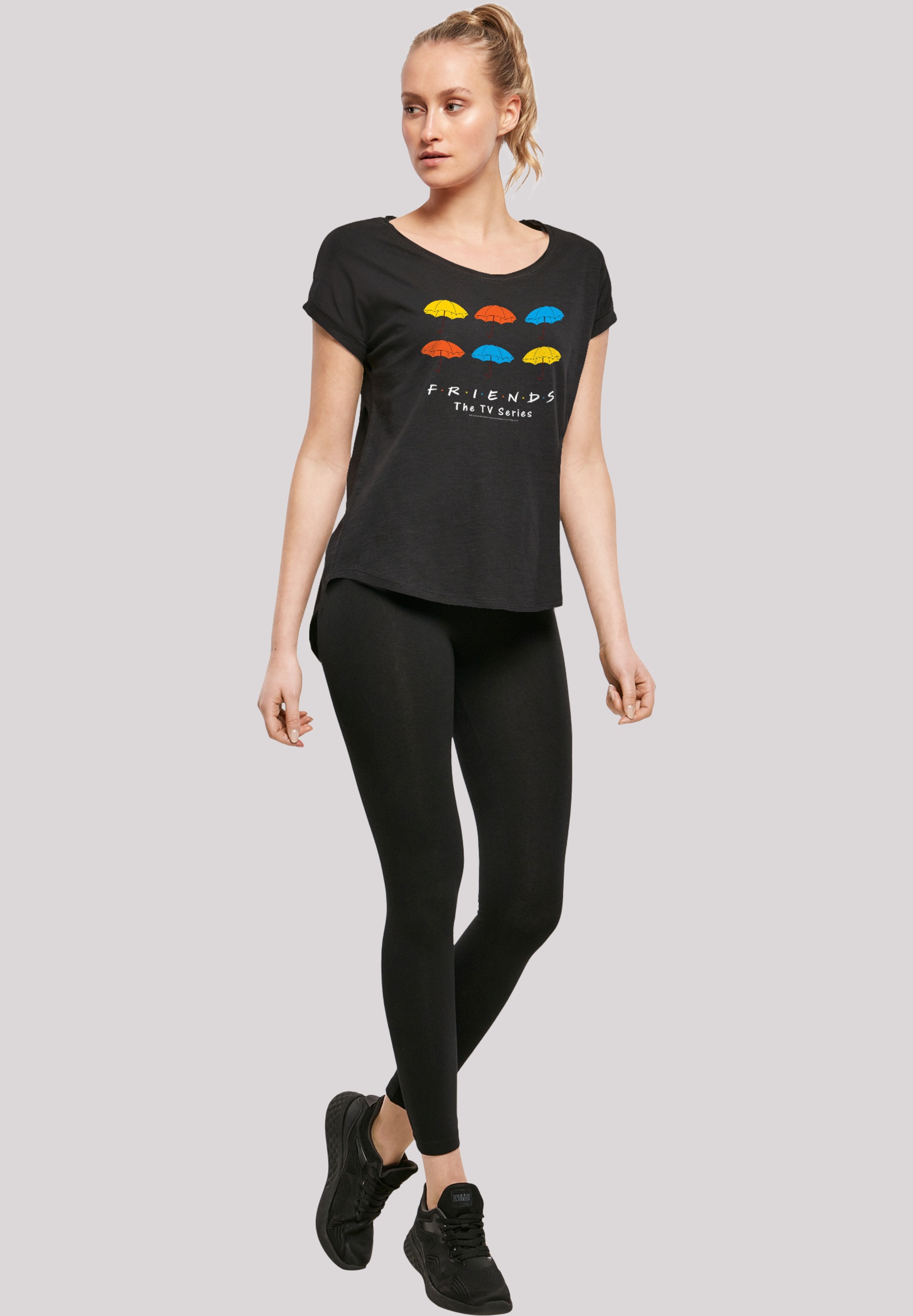 F4NT4STIC T-Shirt »FRIENDS Bunte Regenschirme«, Print