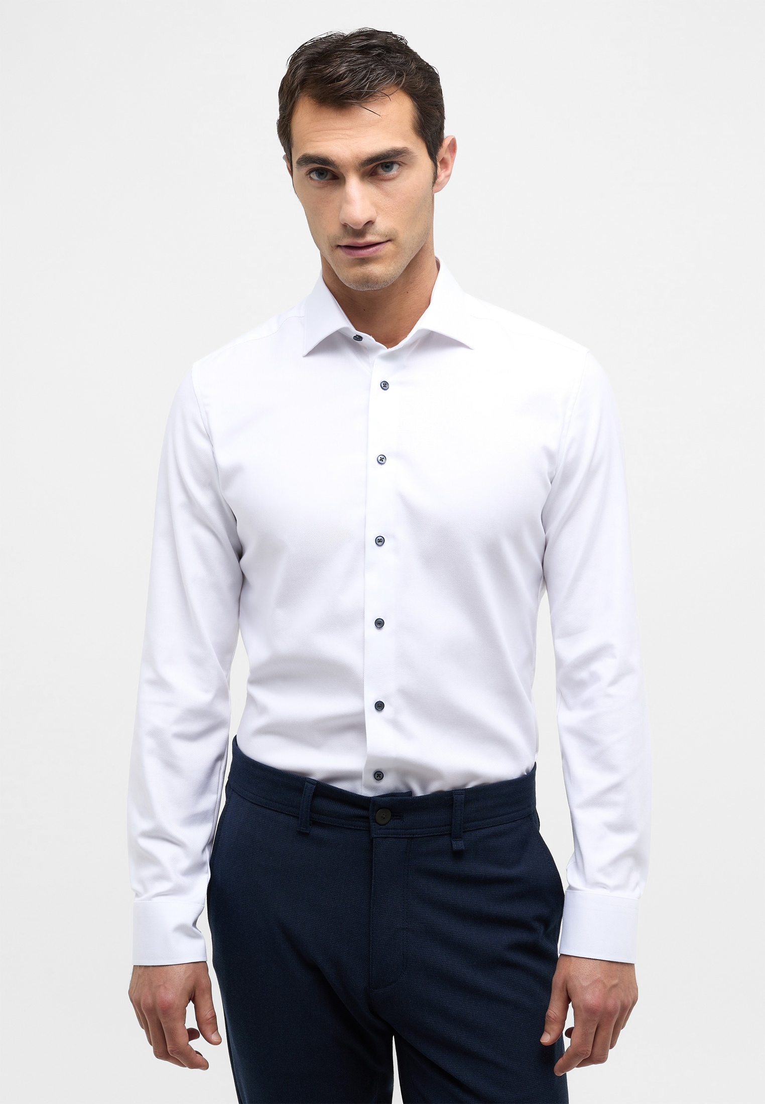 Eterna Langarmhemd "SLIM FIT", NON IRON (bügelfrei) günstig online kaufen
