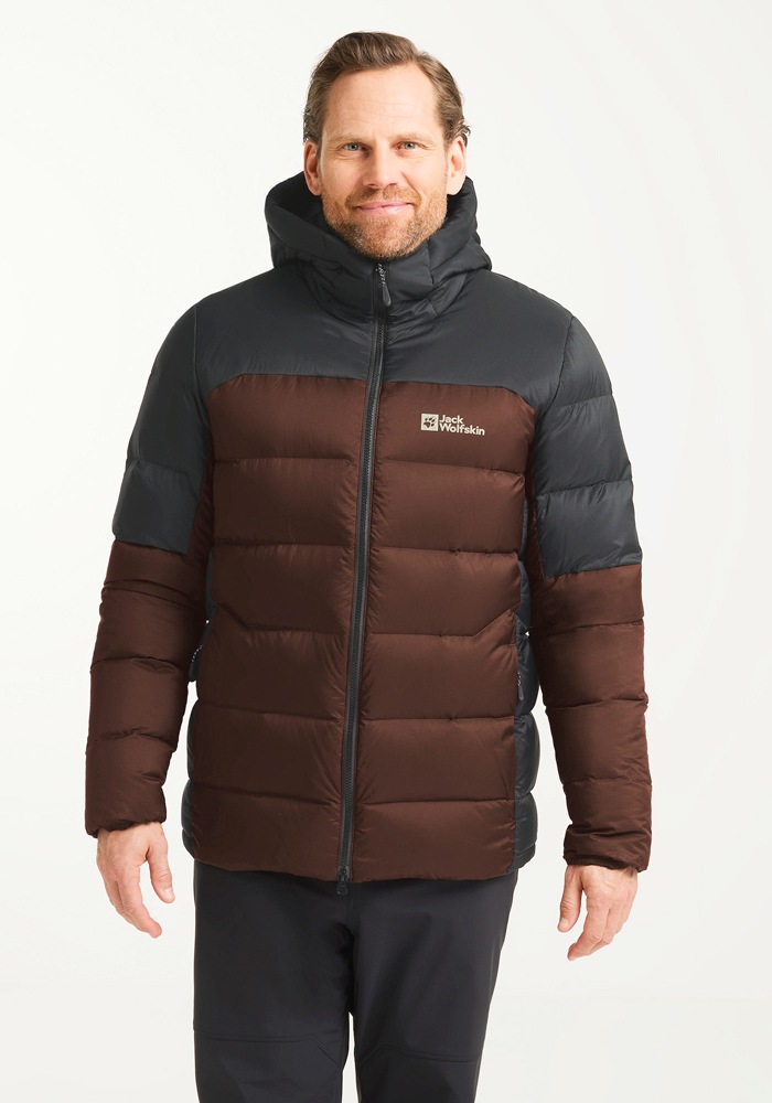 Jack Wolfskin Daunenjacke "NEBELHORN DOWN HOODY M RDS", mit Kapuze günstig online kaufen