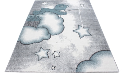 Ayyildiz Teppiche Kinderteppich »Kids 580«, rechteckig, Teddybär, Sterne Design, Kurzflor kaufen