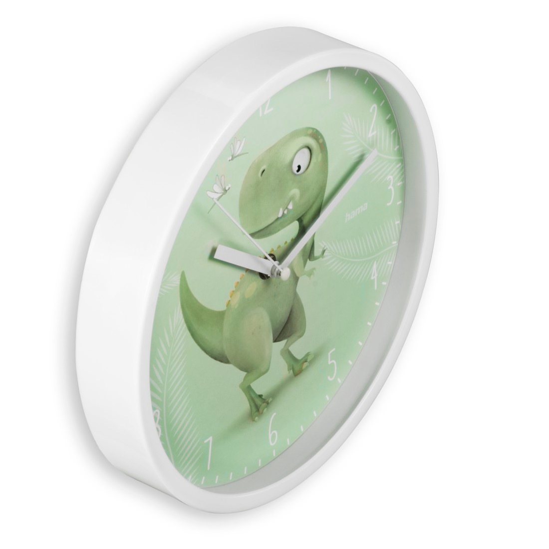 Hama Wanduhr »Kinder-Uhr "Cebu", ohne Ticken, Ø 25 cm«, für Kinderzimmer, geräuscharm