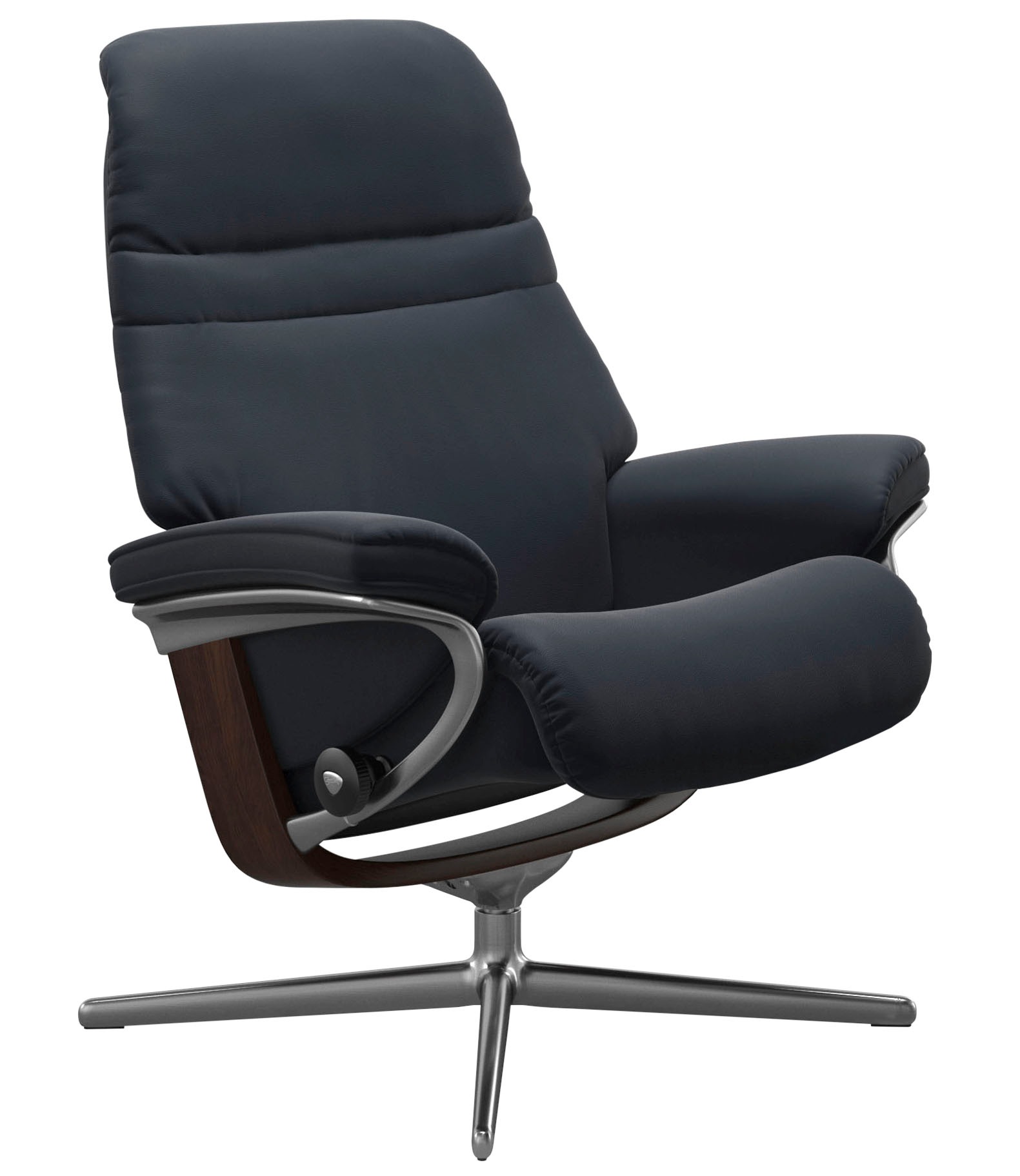 Stressless® Relaxsessel »Sunrise«, mit Cross Base, Größe S, M & L, Holzakzent Braun
