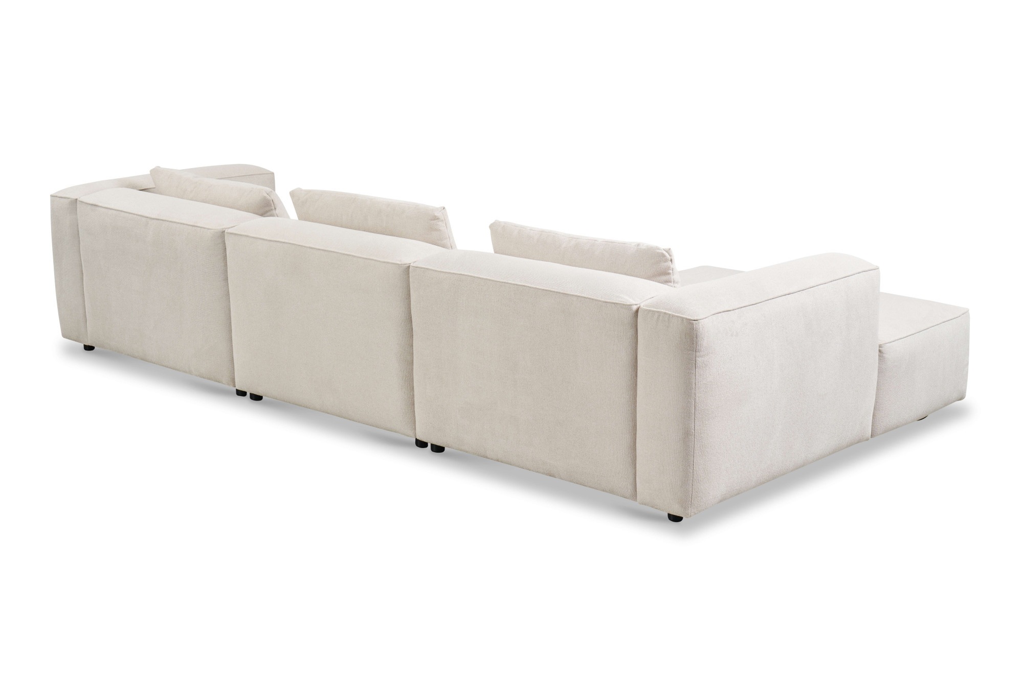 andas Ecksofa »Tvinnet«, Breite 317 cm, extra tiefe Sitzfläche, kubisches Sitzvergnügen