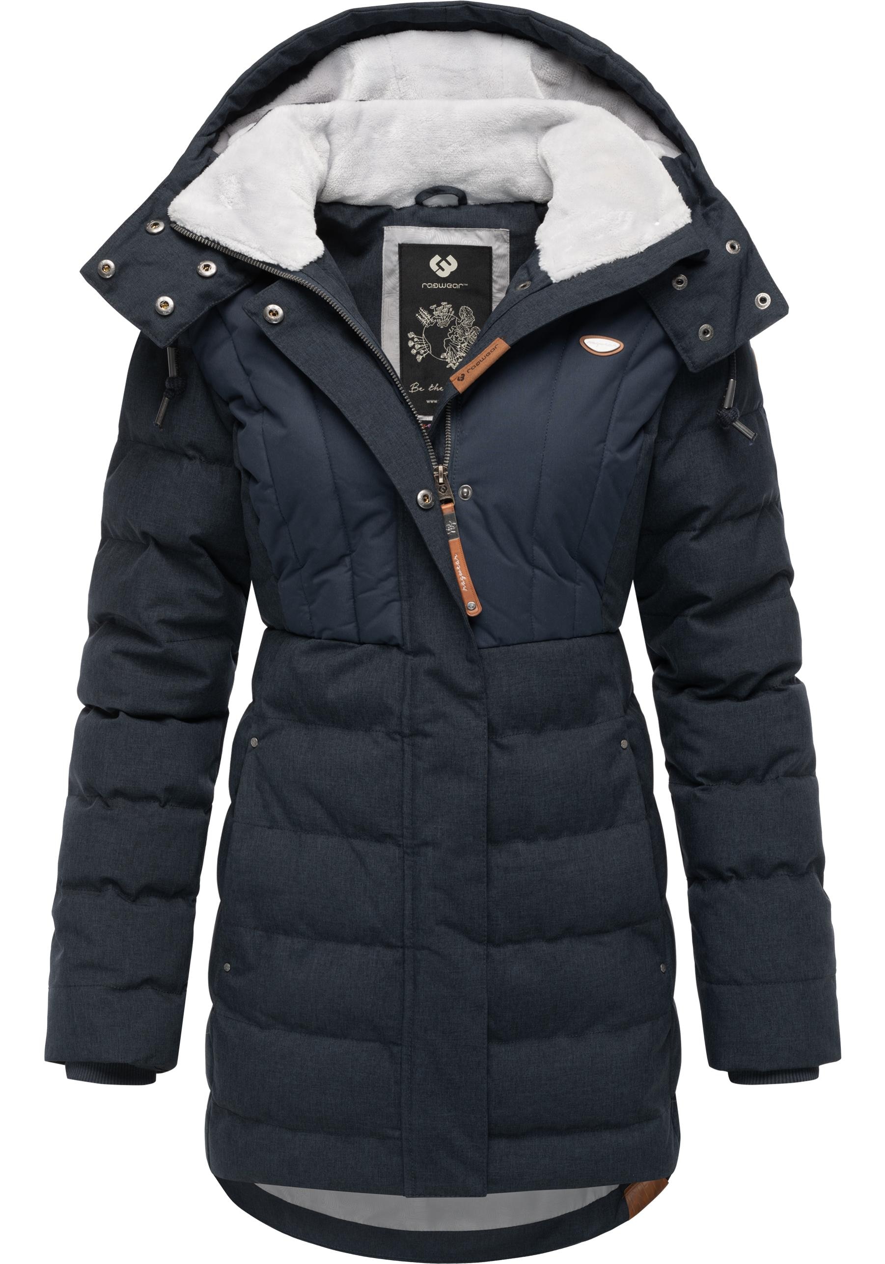 Ragwear Winterjacke "Ashanta Block" mitKapuze Wasserdichter gesteppter Wint günstig online kaufen