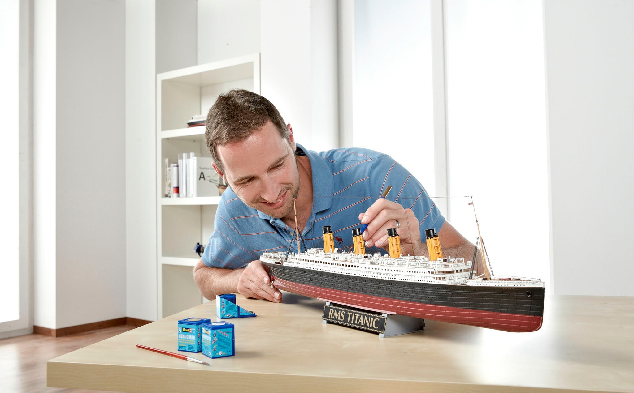 Revell® Modellbausatz »Geschenkset 100 Jahre R.M.S. Titanic«, Made in Europe