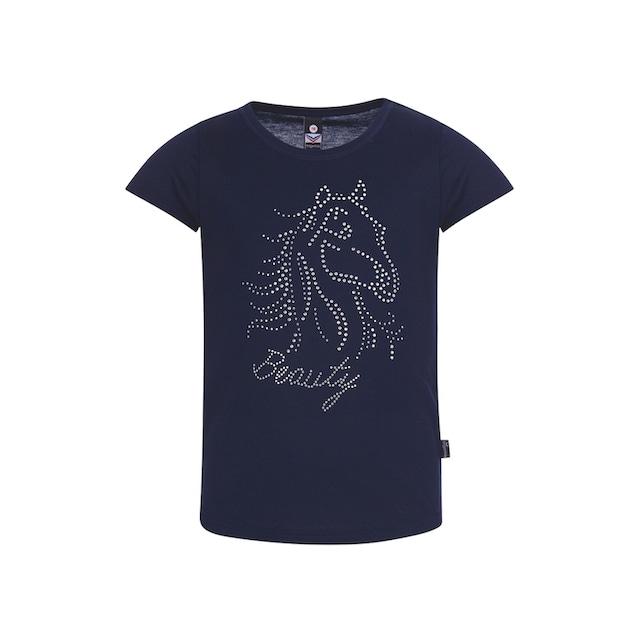 Trigema T-Shirt »TRIGEMA T-Shirt mit Glitzer-Pferd« ▷ für | BAUR