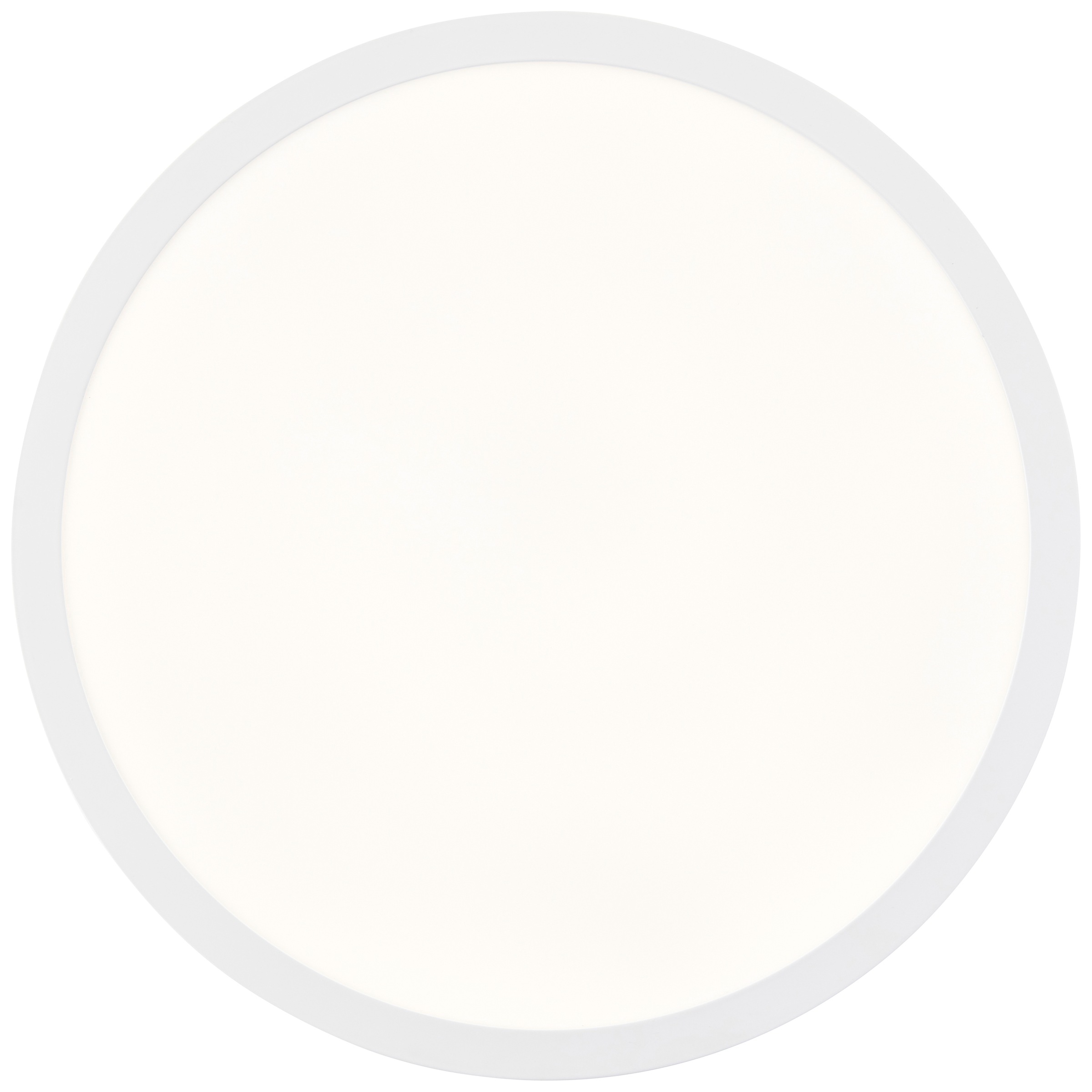 Brilliant LED Deckenleuchte »Briston«, Ø 42 cm, 1900 lm, 3000-6500 K, IC-RGB, dimmbar, Aluminium, weiß