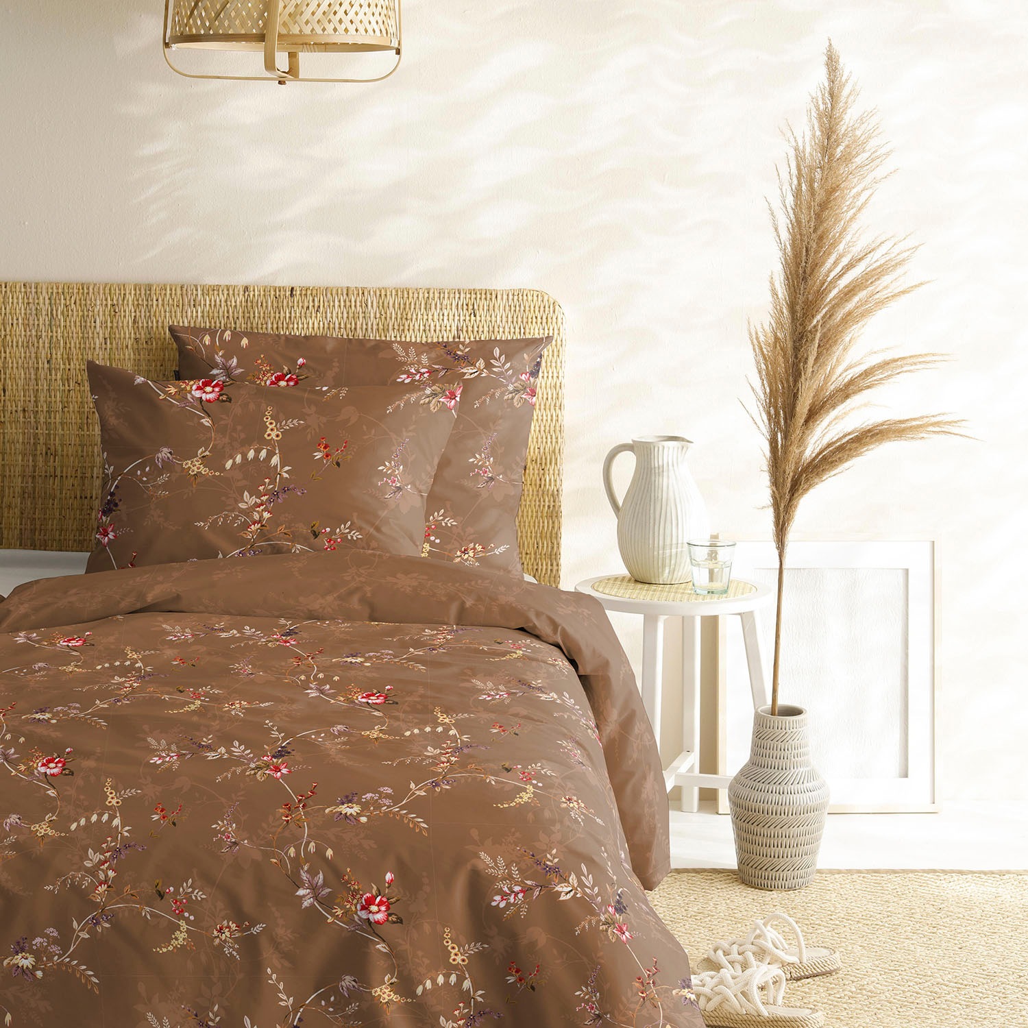 Cinderella Wendebettwäsche "Corolla" 2 Stk. mit Blumen günstig online kaufen