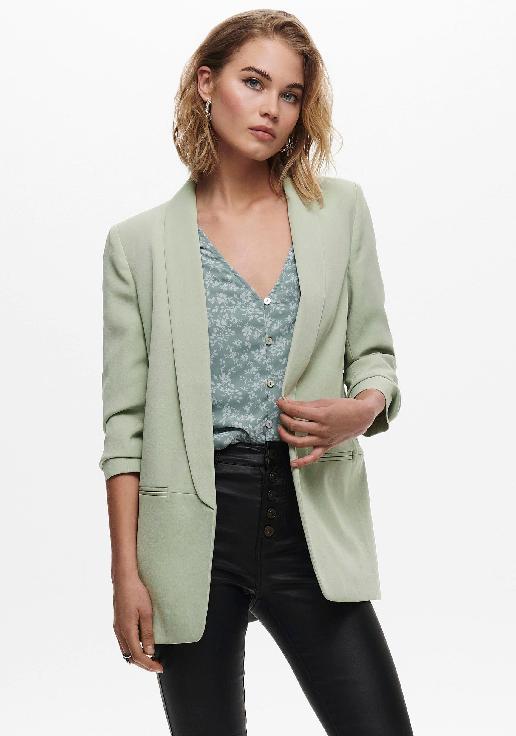 ONLY Kurzblazer »ONLELLY 3/4 LIFE BLAZER TLR NOOS«, mit 3/4 Ärmel