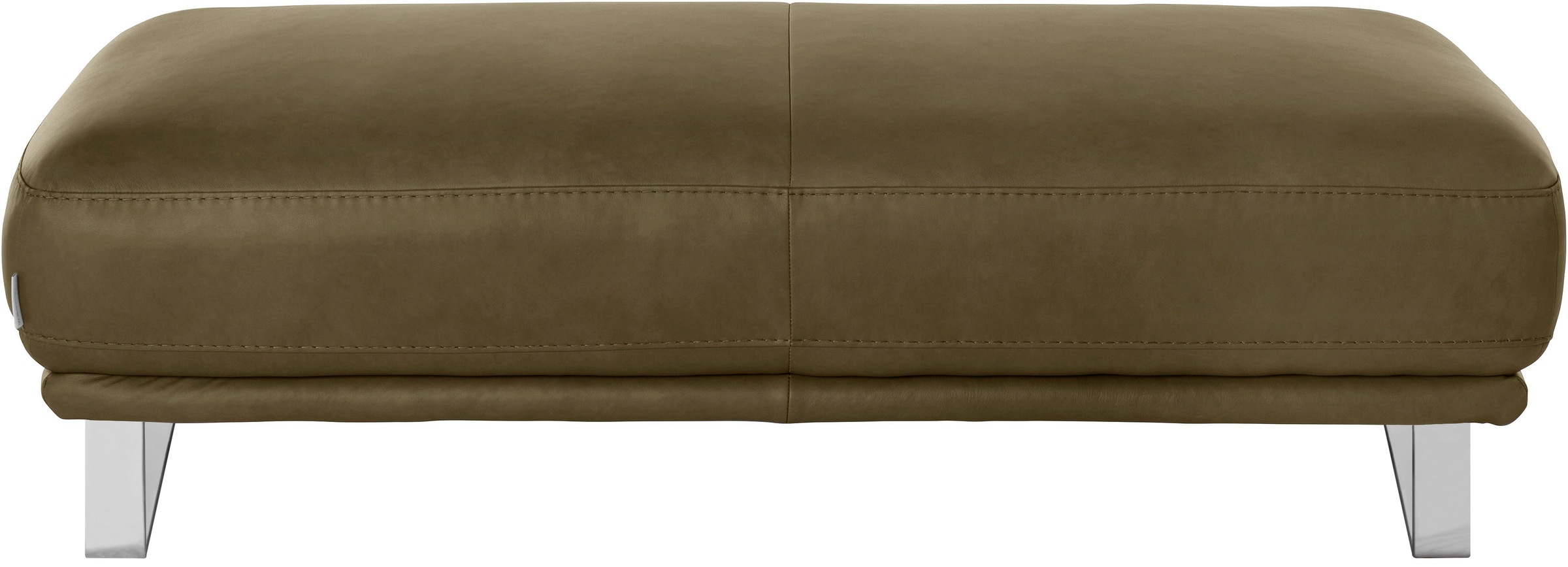 W.SCHILLIG Hocker »montanaa«, mit Metallkufen in Chrom glänzend, Breite 141 cm
