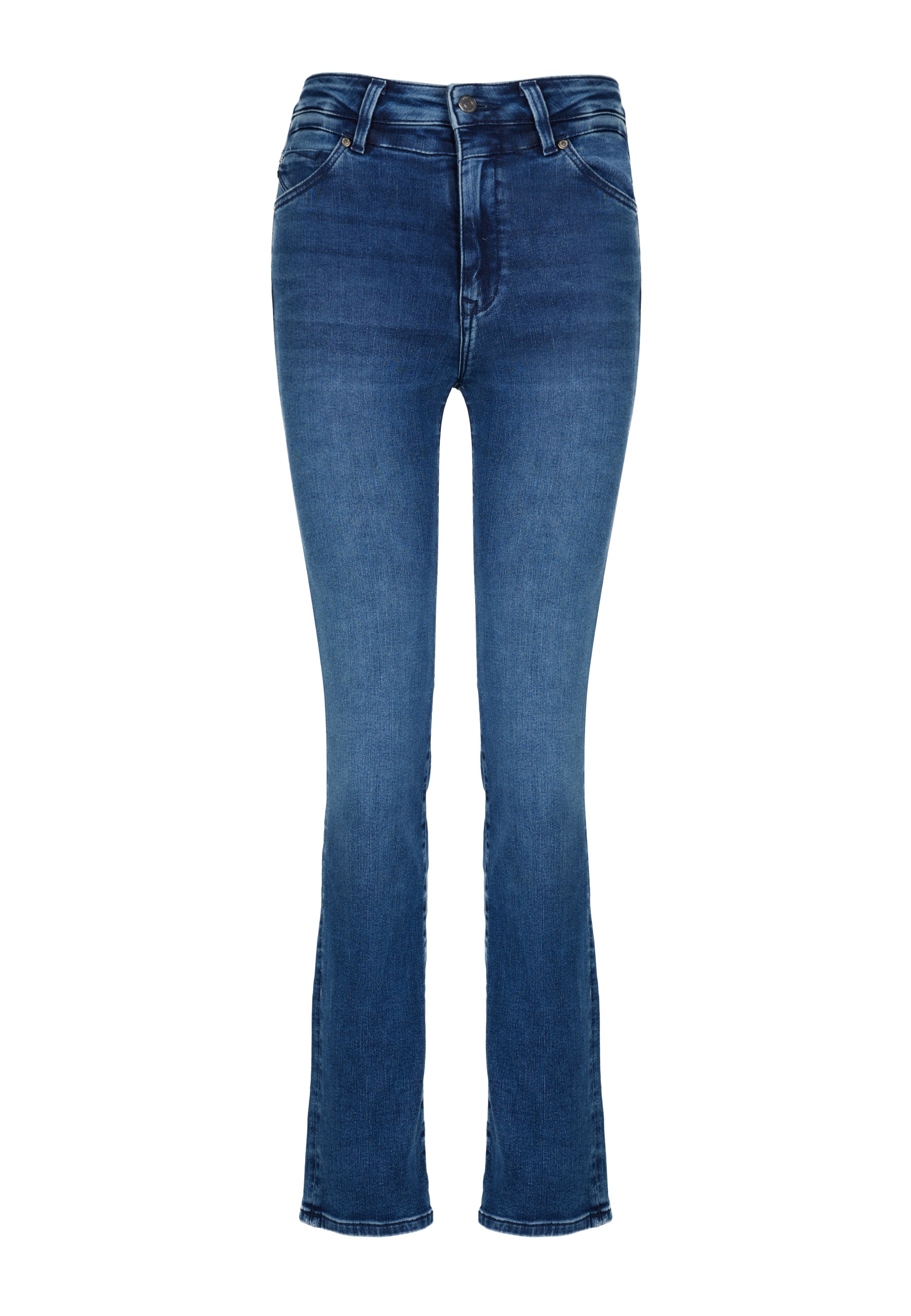 Mavi Straight-Jeans »KENDRA«, gerde Form