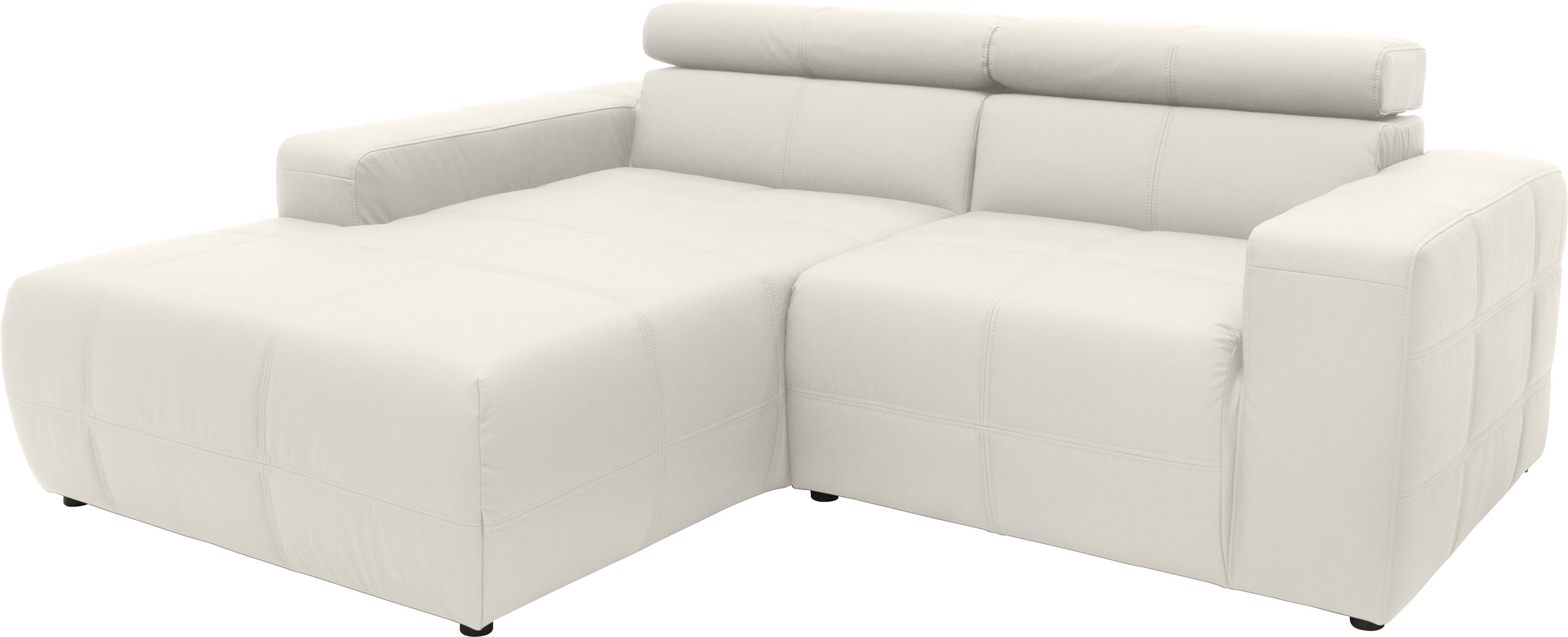DOMO collection Ecksofa "Brandon Sitzbelastung 140 kg, kleine Ausführung B/ günstig online kaufen