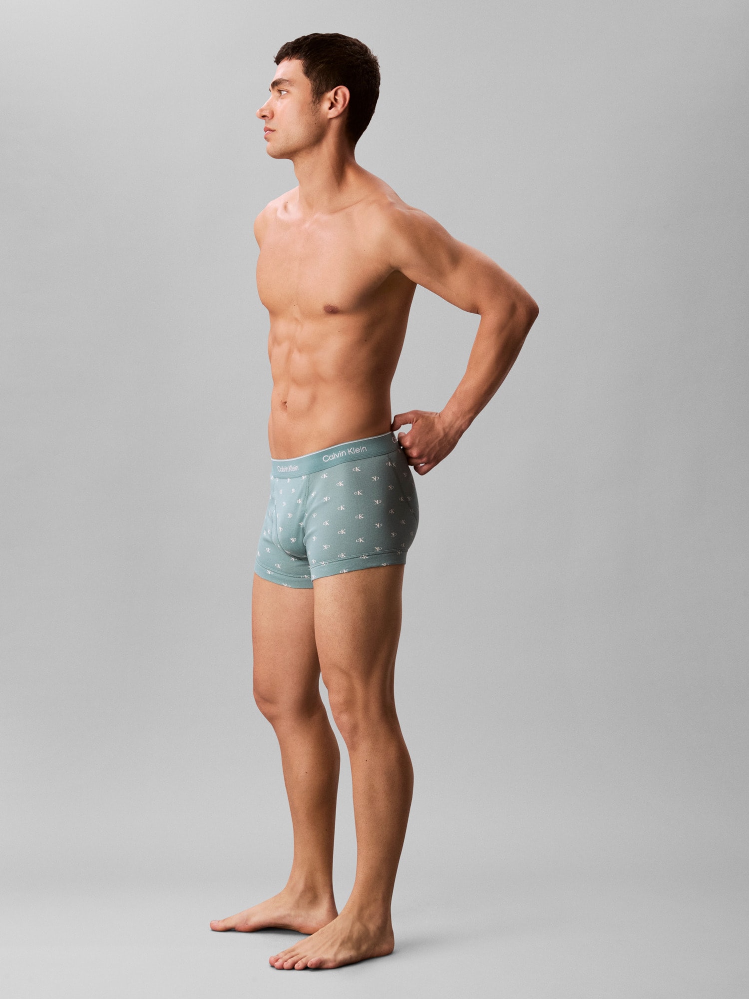 Calvin Klein Underwear Trunk »TRUNK 3PK«, (Packung, 3er-Pack), mit Logo-Elastikbund