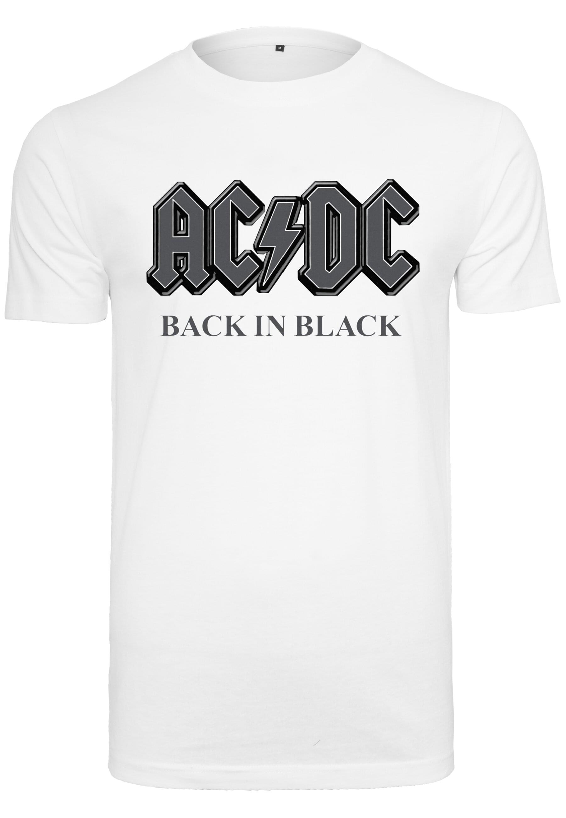 Merchcode T-Shirt »Merchcode Herren ACDC Back In Black Tee«, (1 tlg.)