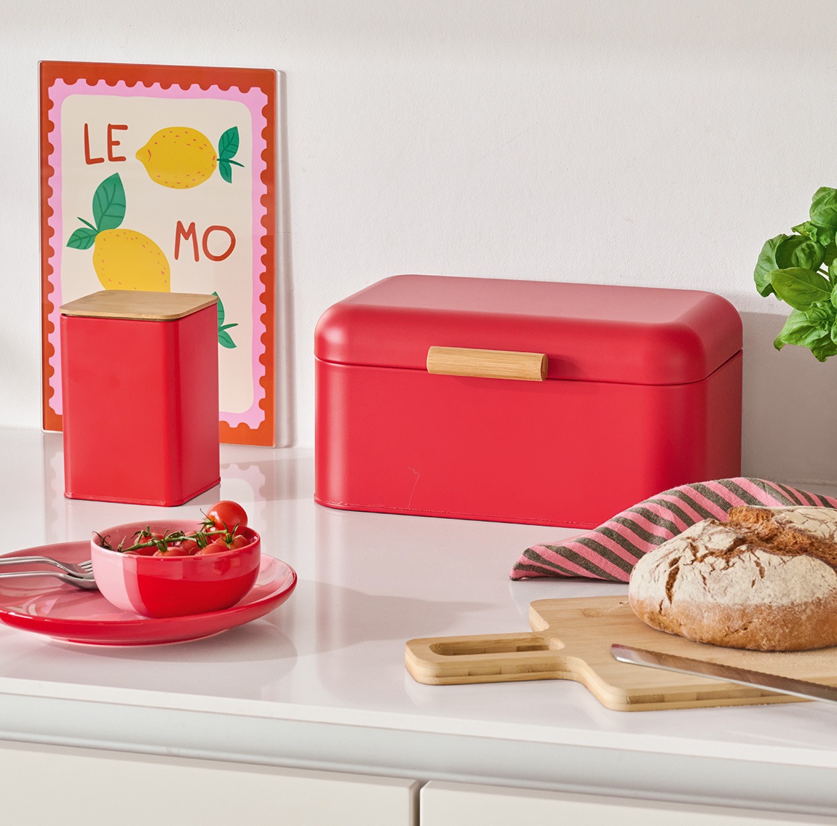 Zeller Present Brotkasten »Brotbox, Metall/Bambus« ca. 30,5x20,5x15 cm
