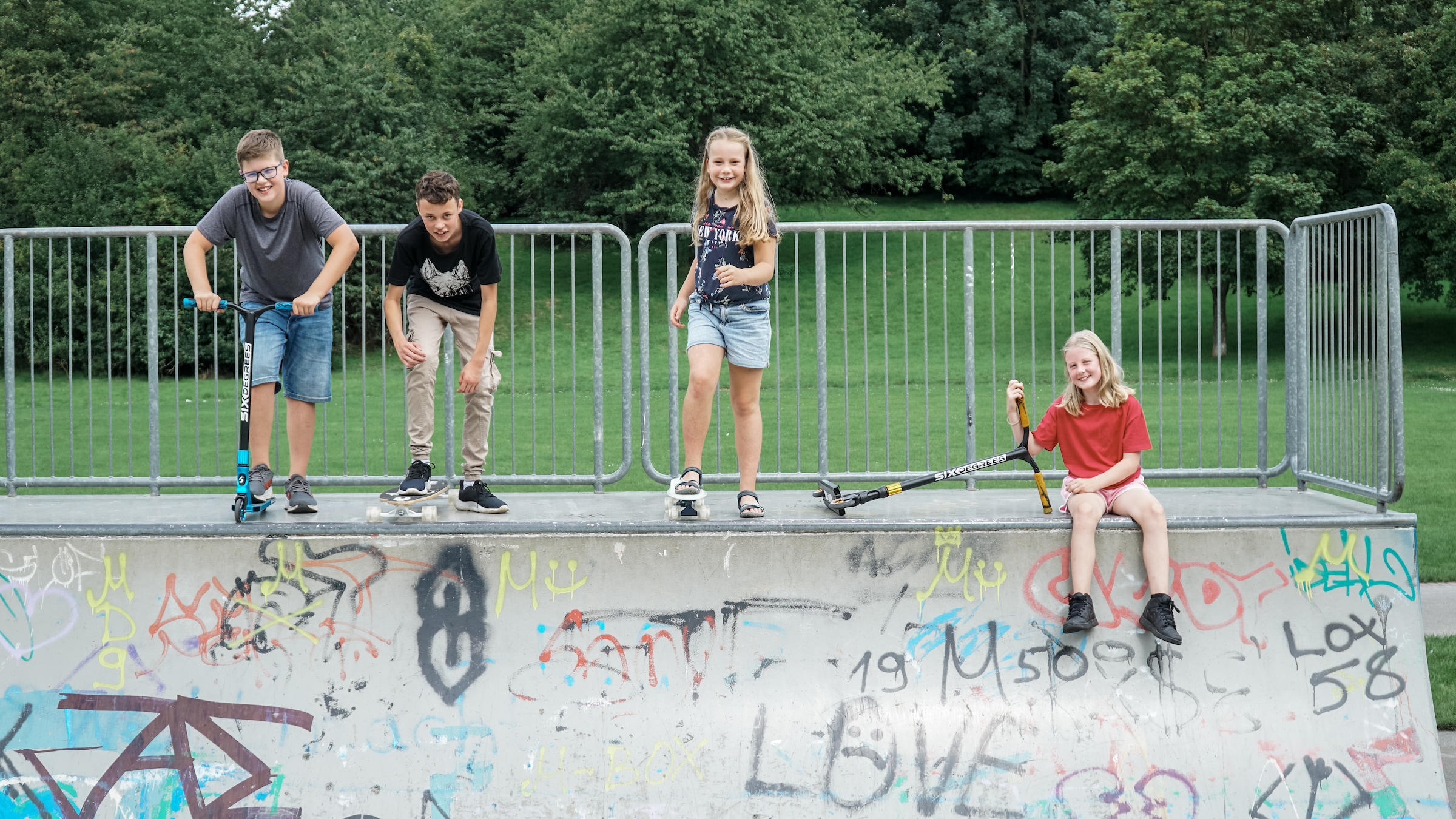 Six Degrees Stuntscooter »Stuntscooter 100 mm«