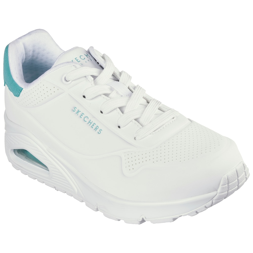 Skechers Sneaker »UNO - POP BACK«, Freizeitschuh, Halbschuh, Schnürschuh komfortabler Skech-Air Funktion