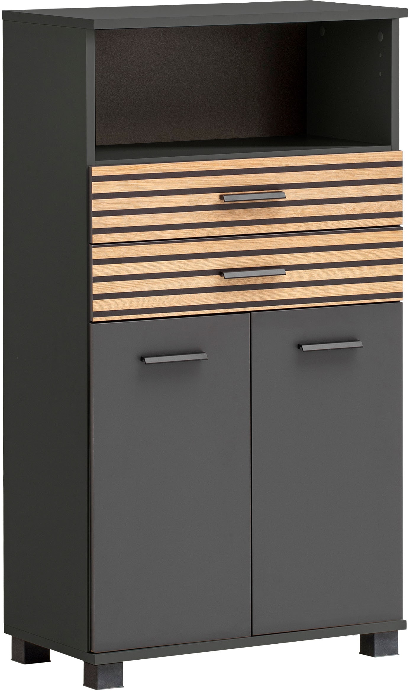 Schildmeyer Midischrank "Katta, Breite 60 cm", Schubladen mit Akustikprint