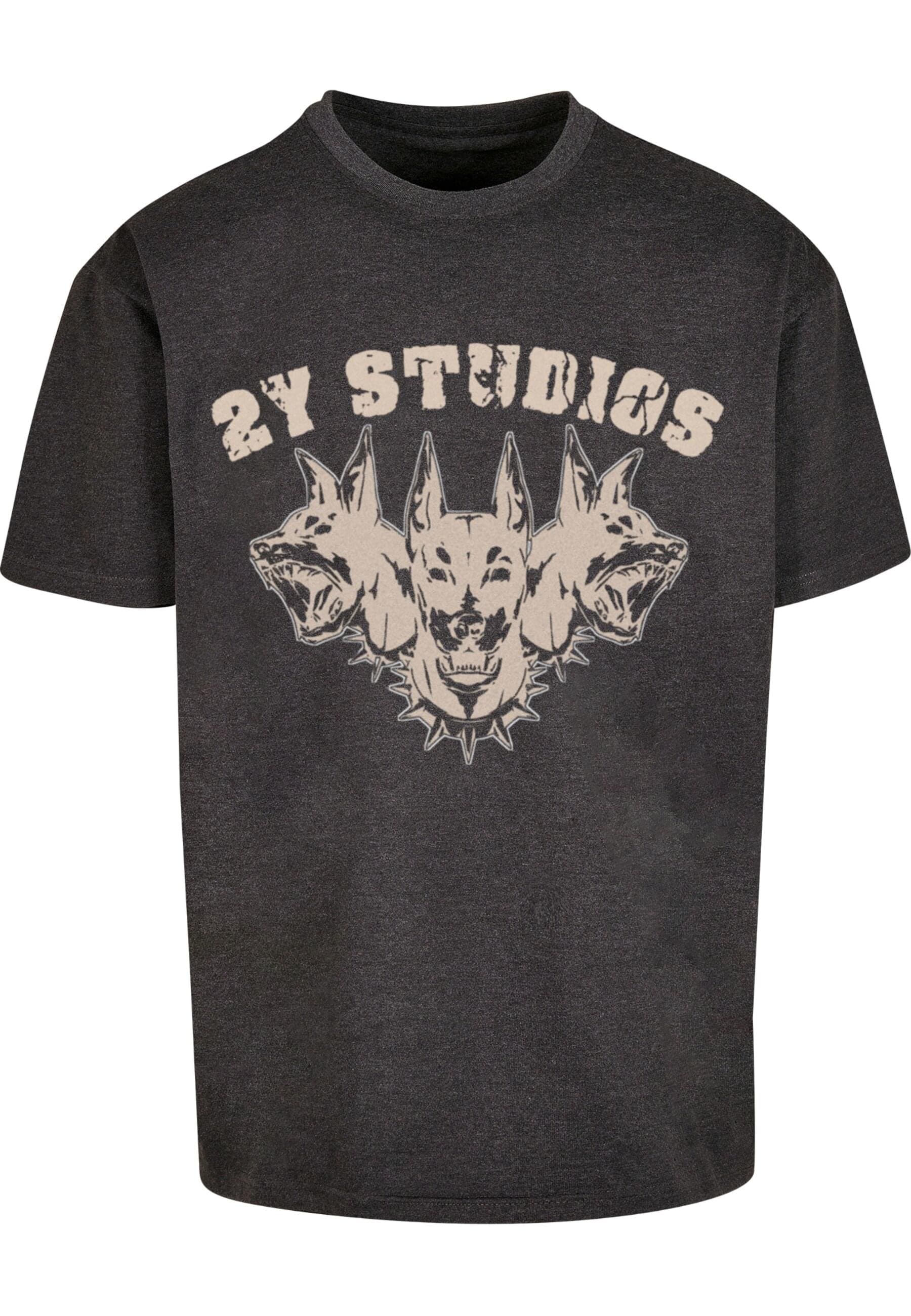 2Y Studios T-Shirt »2Y Studios Herren DOBERMANN TEE«, (1 tlg.)