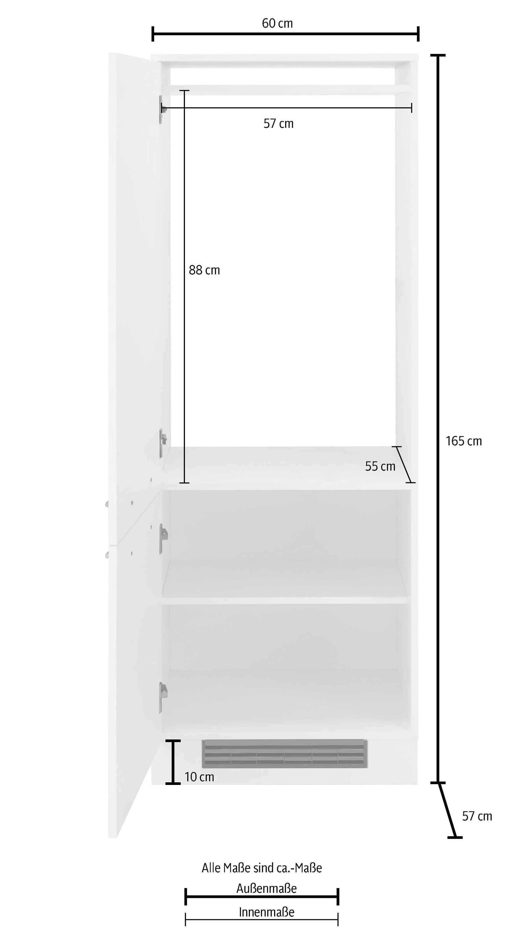 wiho Küchen Kühlumbauschrank BAUR | kaufen »Flexi2«