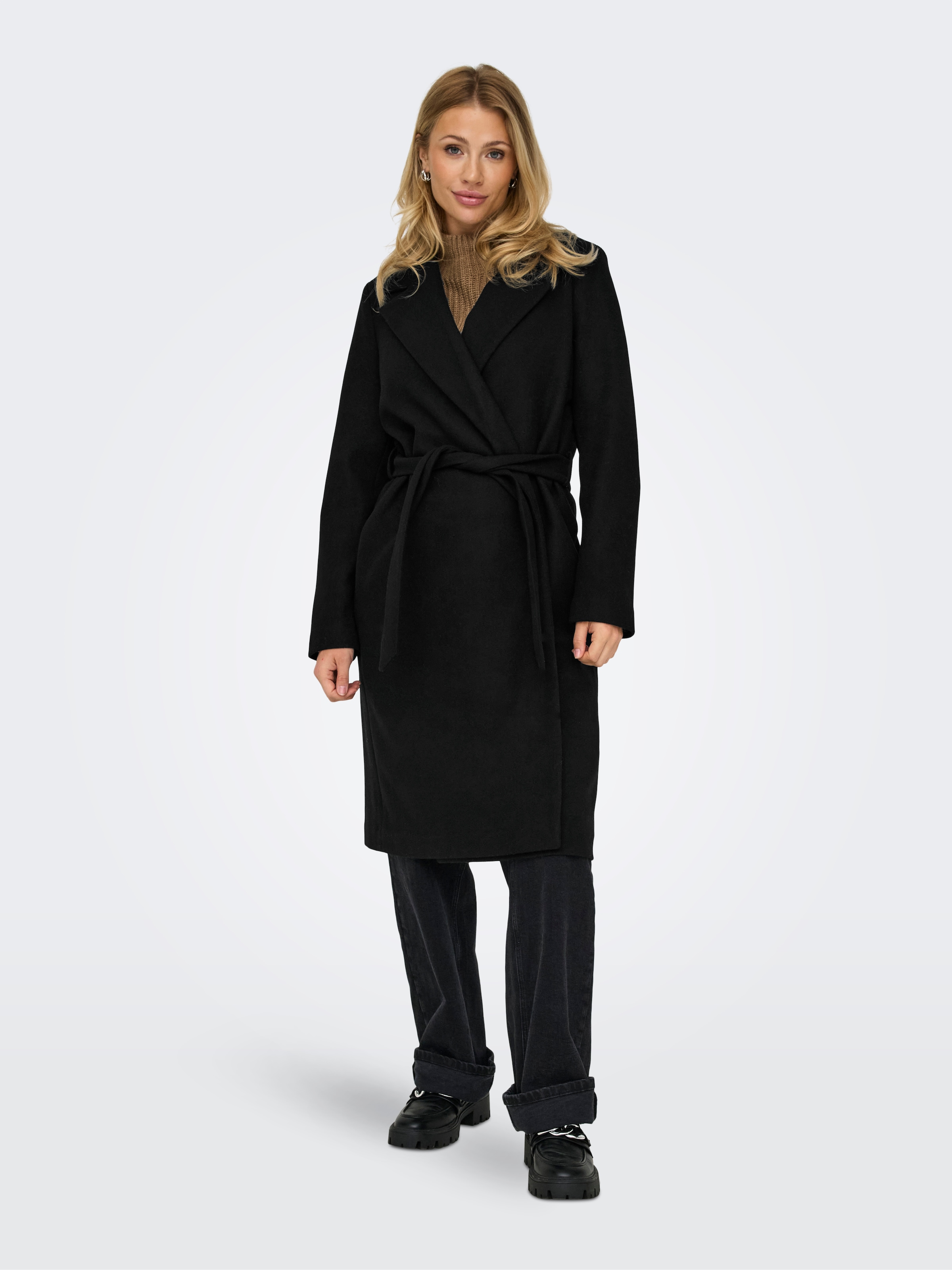 ONLY Langmantel "ONLALVILDA LIFE WRAP COAT OTW" günstig online kaufen