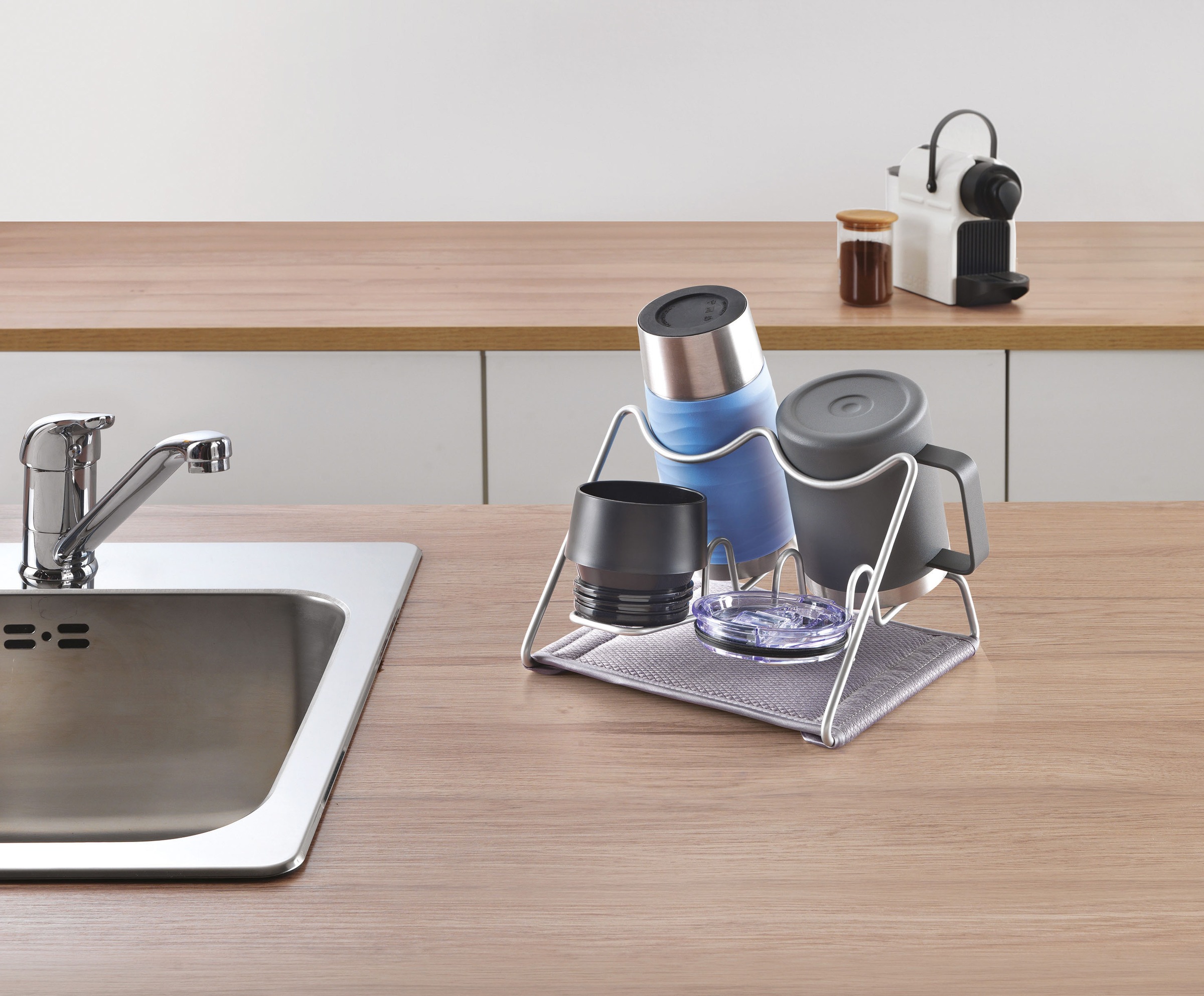 Metaltex Trockenständer »Drymug-2«, (Set, 2 tlg.)