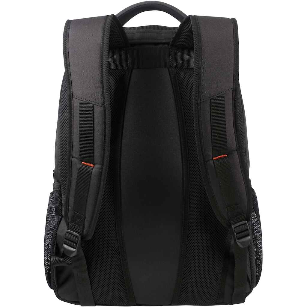 American Tourister® Laptoprucksack »At Work 17.3, black/orange«, Kinderreisekoffer Kindertrolley Handgepäck Hartschalenkoffer