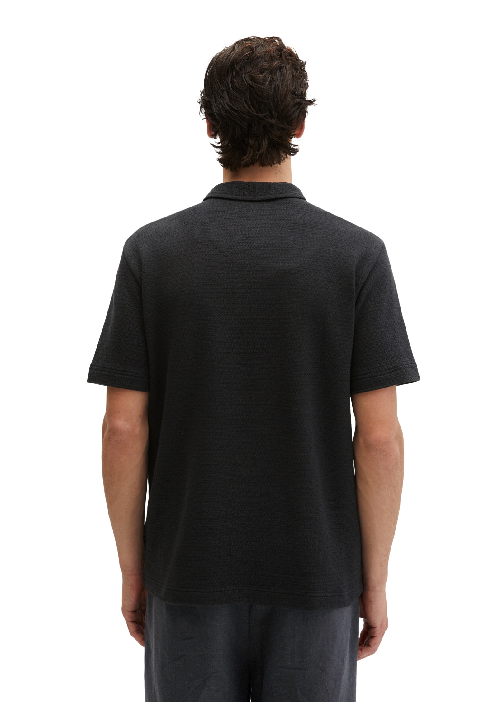 Marc O'Polo Poloshirt »mit feiner Struktur«